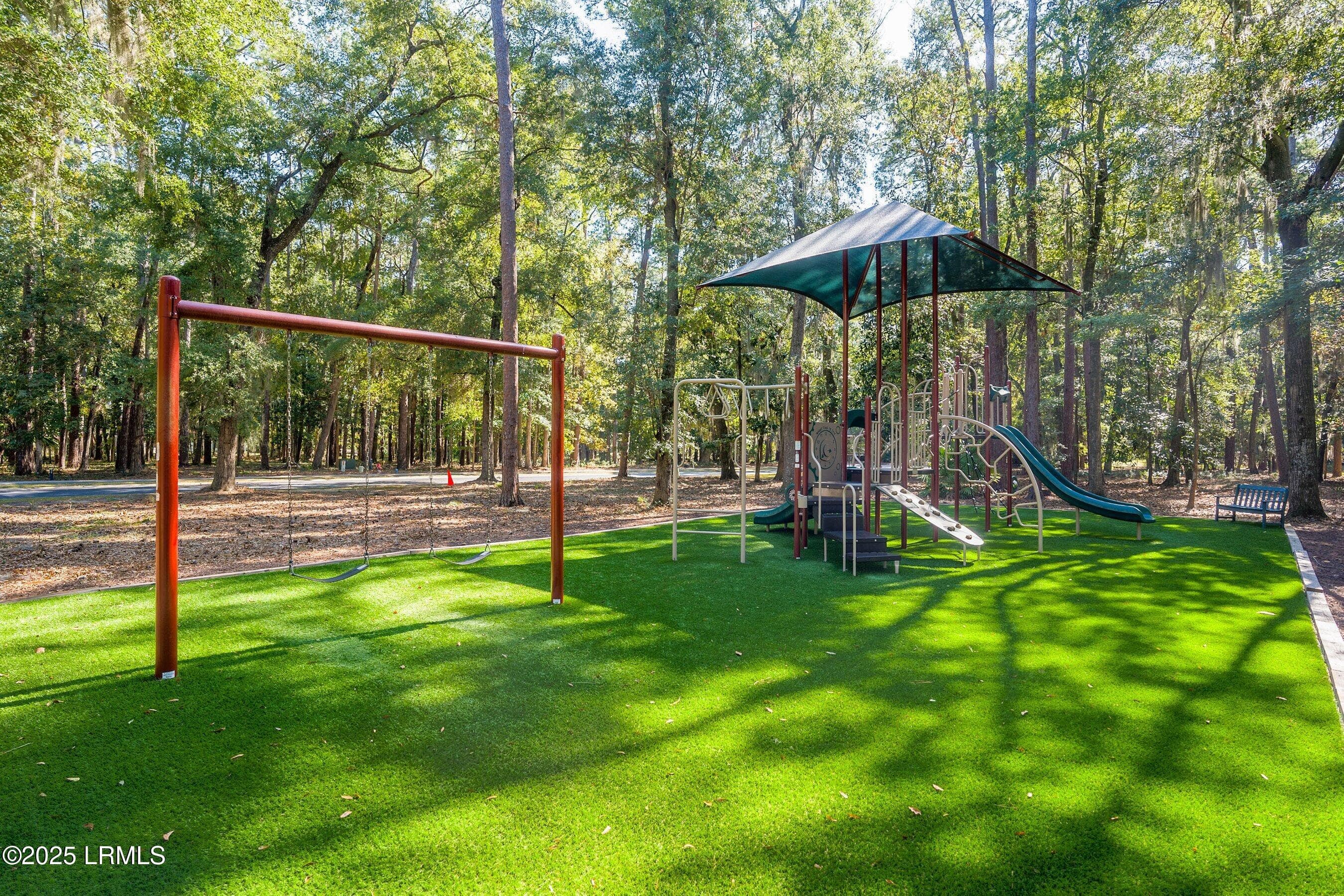 Playground Belle Grove Park w Swings - 324 De La Gaye Point, Beaufort, SC 29902