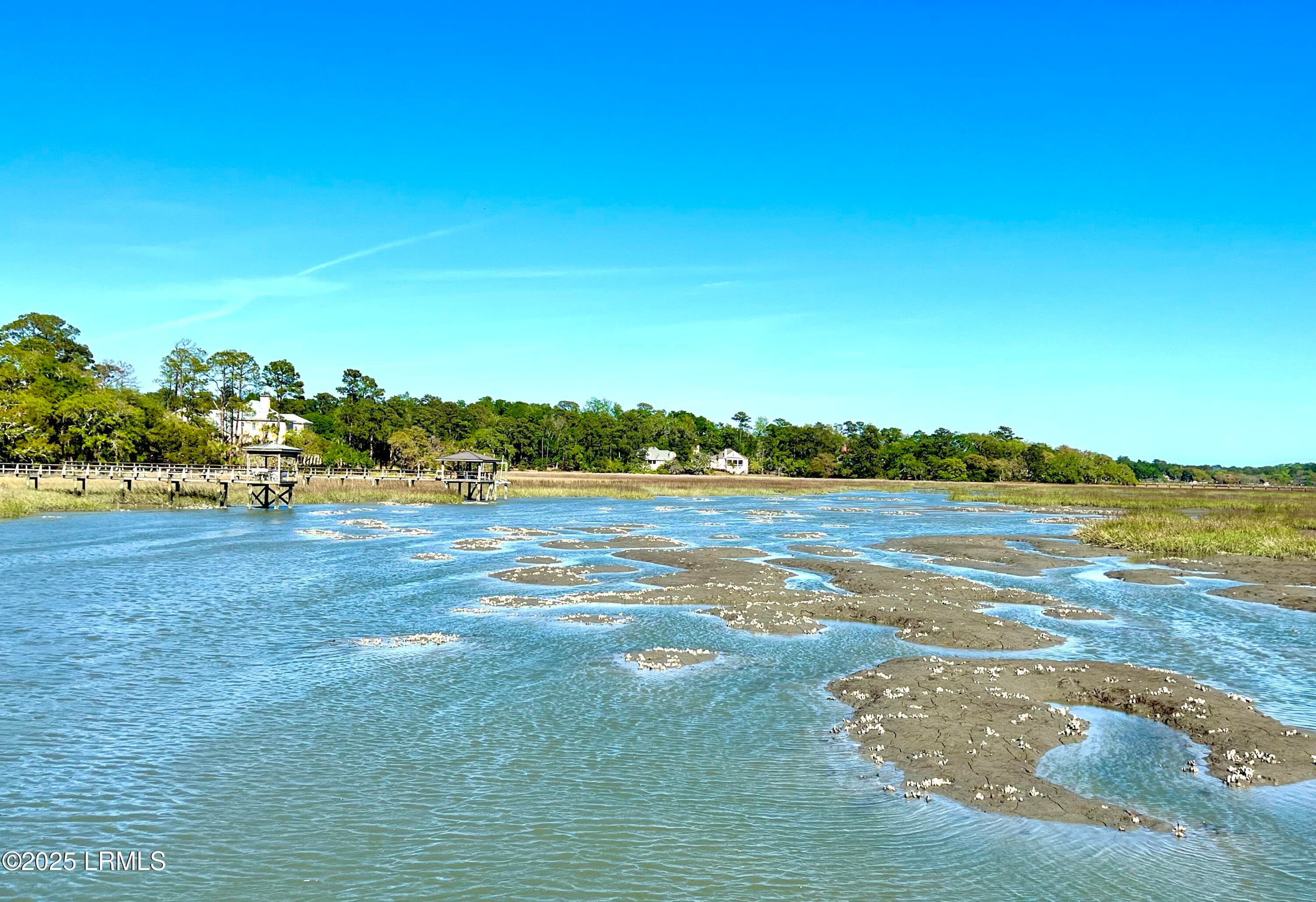 Summer Marsh Low Tide - 324 De La Gaye Point, Beaufort, SC 29902