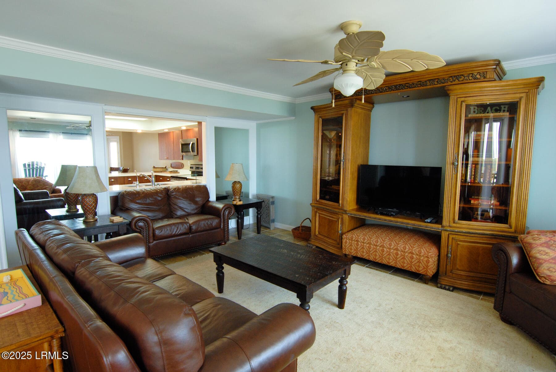 Living area w/ ocean views - 641 Newhaven Court 641, Fripp Island, SC 29920