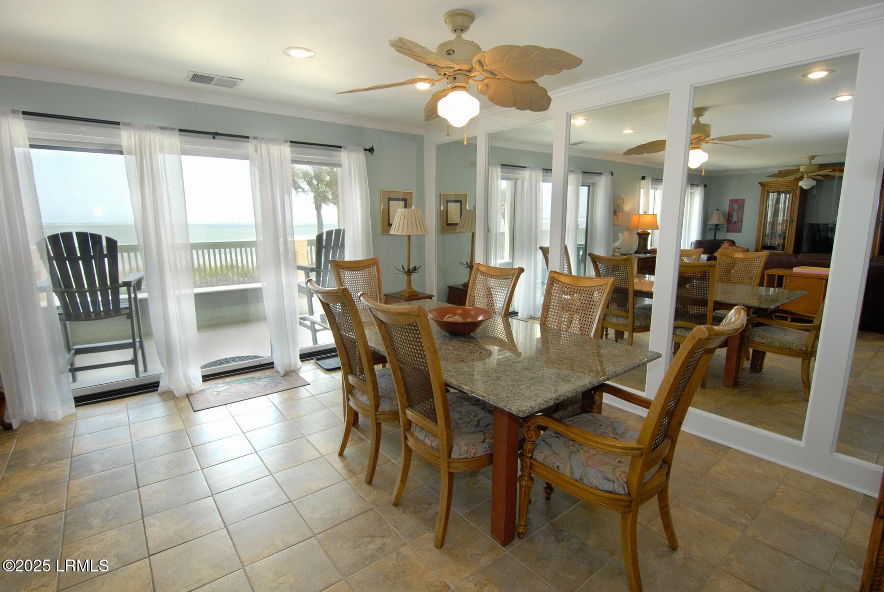 Beautiful, framed wall in dining - 641 Newhaven Court 641, Fripp Island, SC 29920