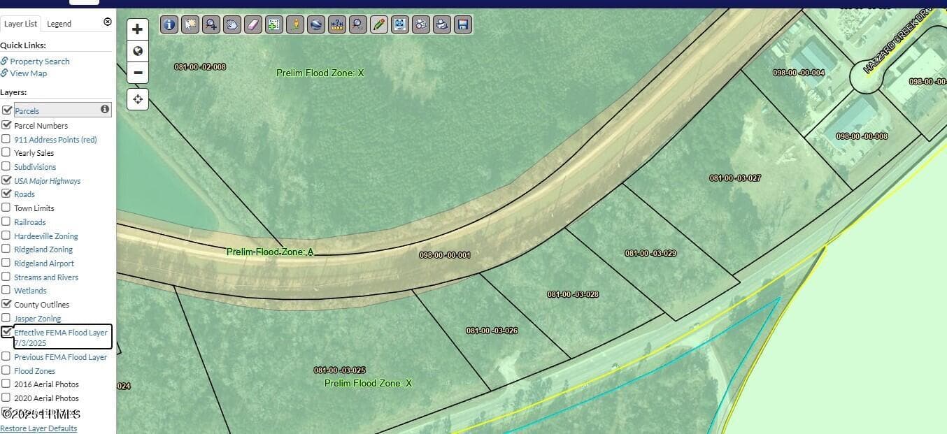 Flood Zone X - Lot 5a N Okatie Highway, Ridgeland, SC 29936
