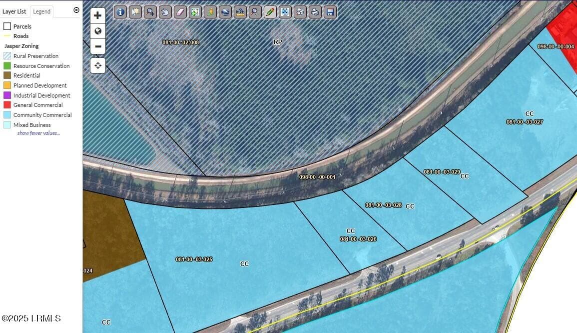 Zoning - Jasper - Community Commercial - Lot 5a N Okatie Highway, Ridgeland, SC 29936