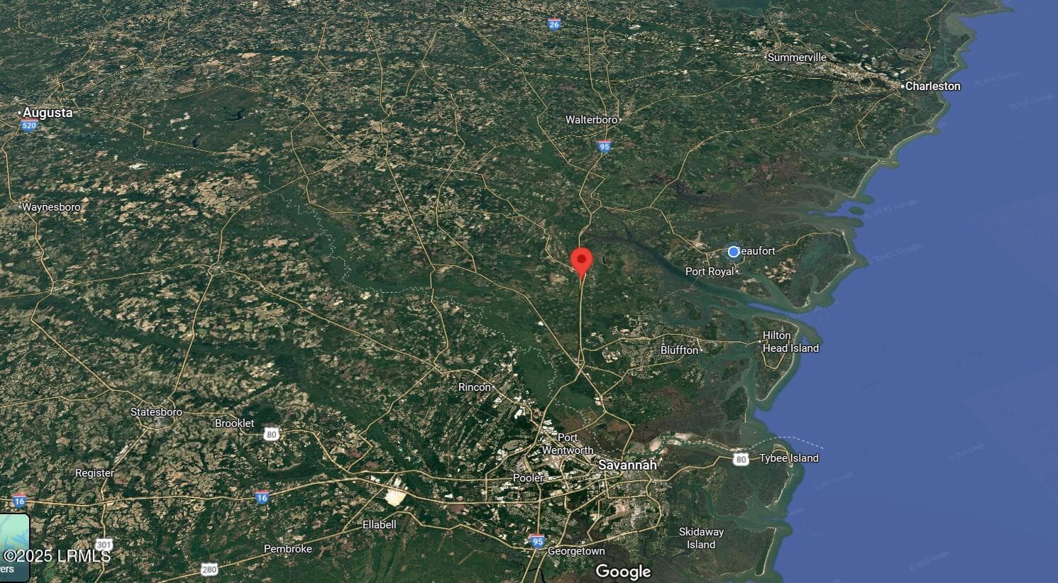 Google Aerial N Expanded - Forest Ave Lo - Tbd Forest Avenue, Ridgeland, SC 29936