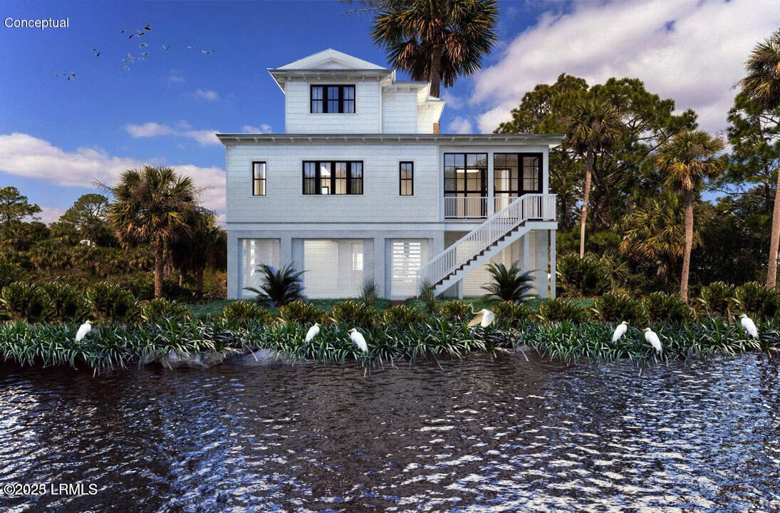 HARBOR HOUSE REAR (1) - 6 W Marsh Drive, St. Helena Island, SC 29920
