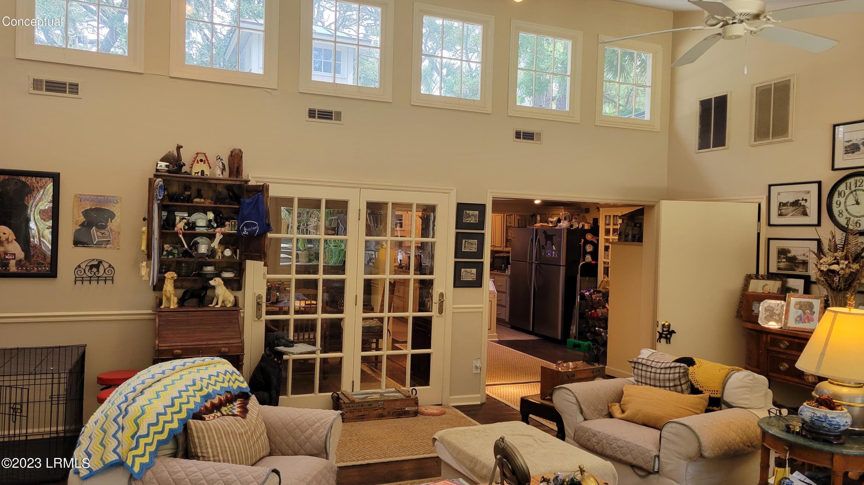 Family Room - 401 Remora Drive, Fripp Island, SC 29920
