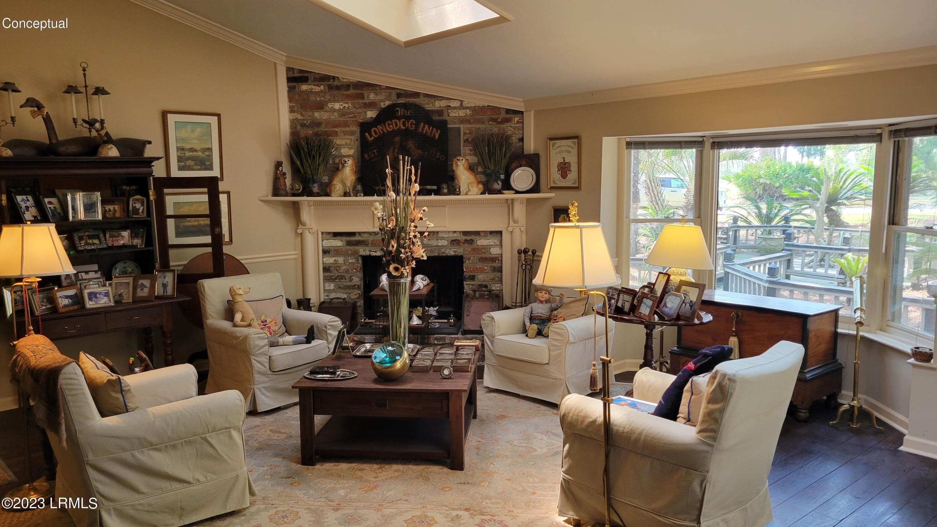 Living Room - 401 Remora Drive, Fripp Island, SC 29920