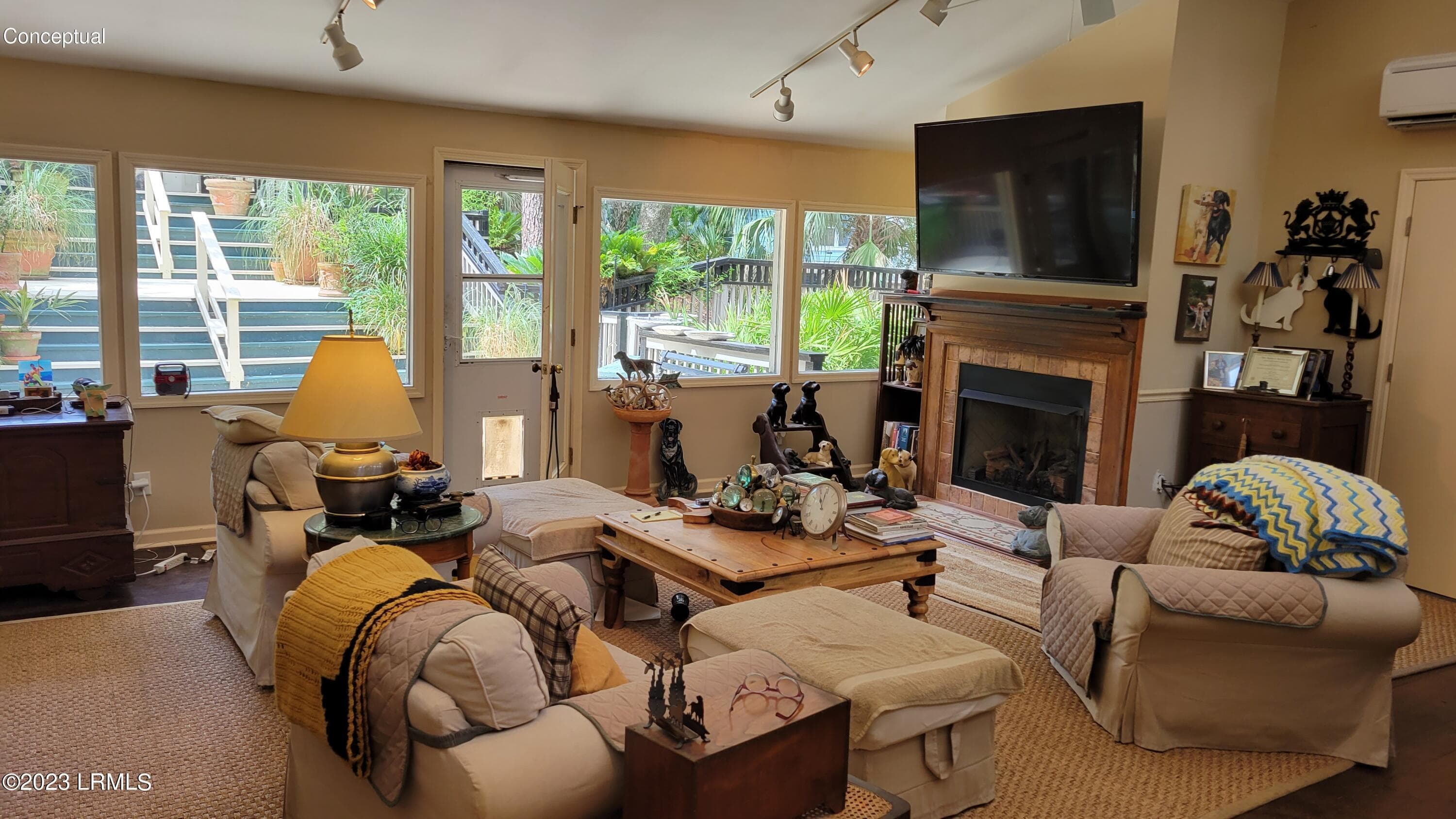 Family Room - 401 Remora Drive, Fripp Island, SC 29920