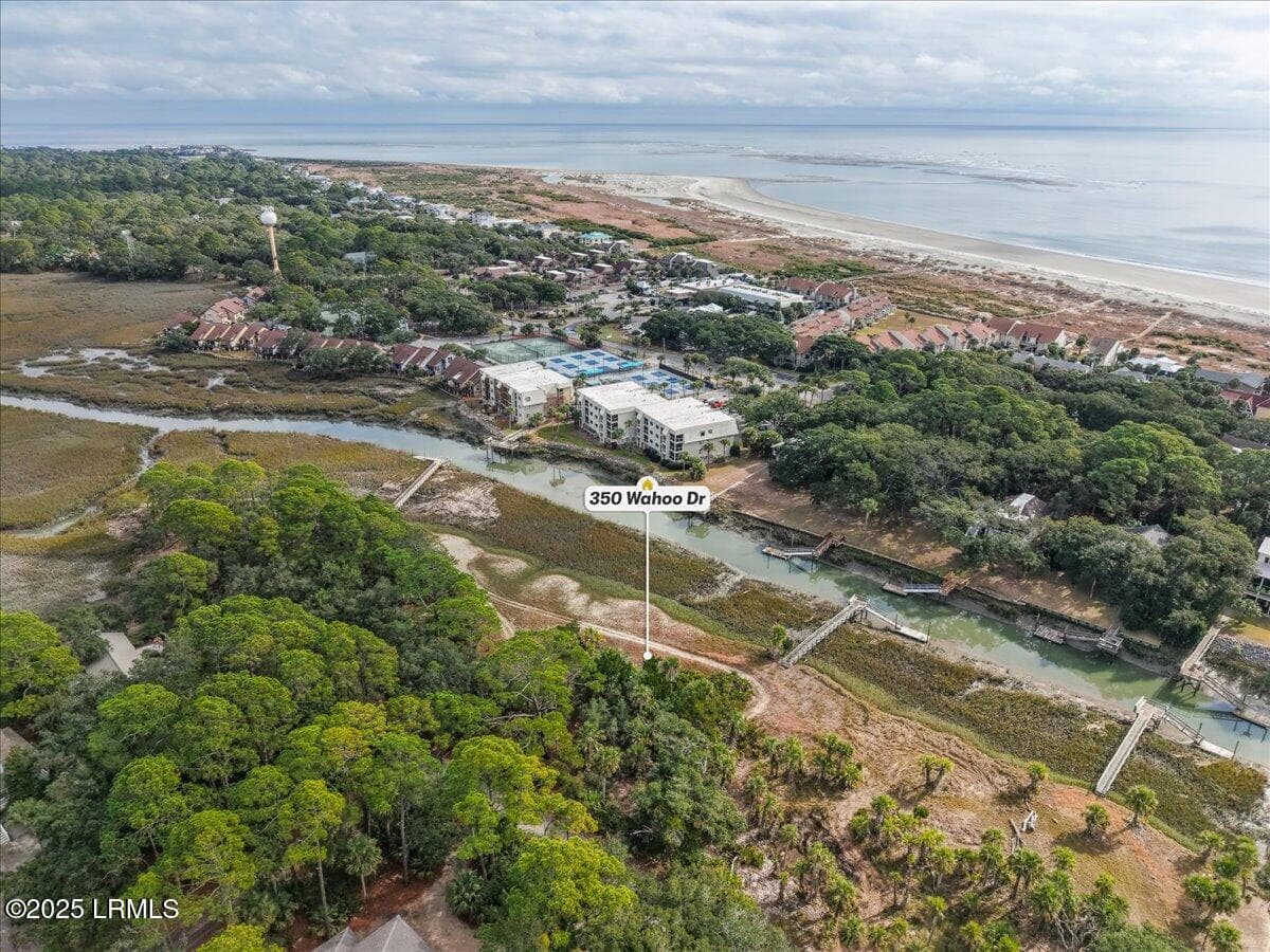 07-350 Wahoo Dr Aerial - 350 Wahoo Drive, Fripp Island, SC 29920