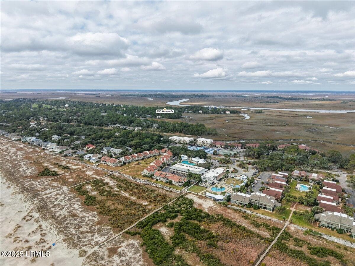 12-350 Wahoo Dr Aerial - 350 Wahoo Drive, Fripp Island, SC 29920
