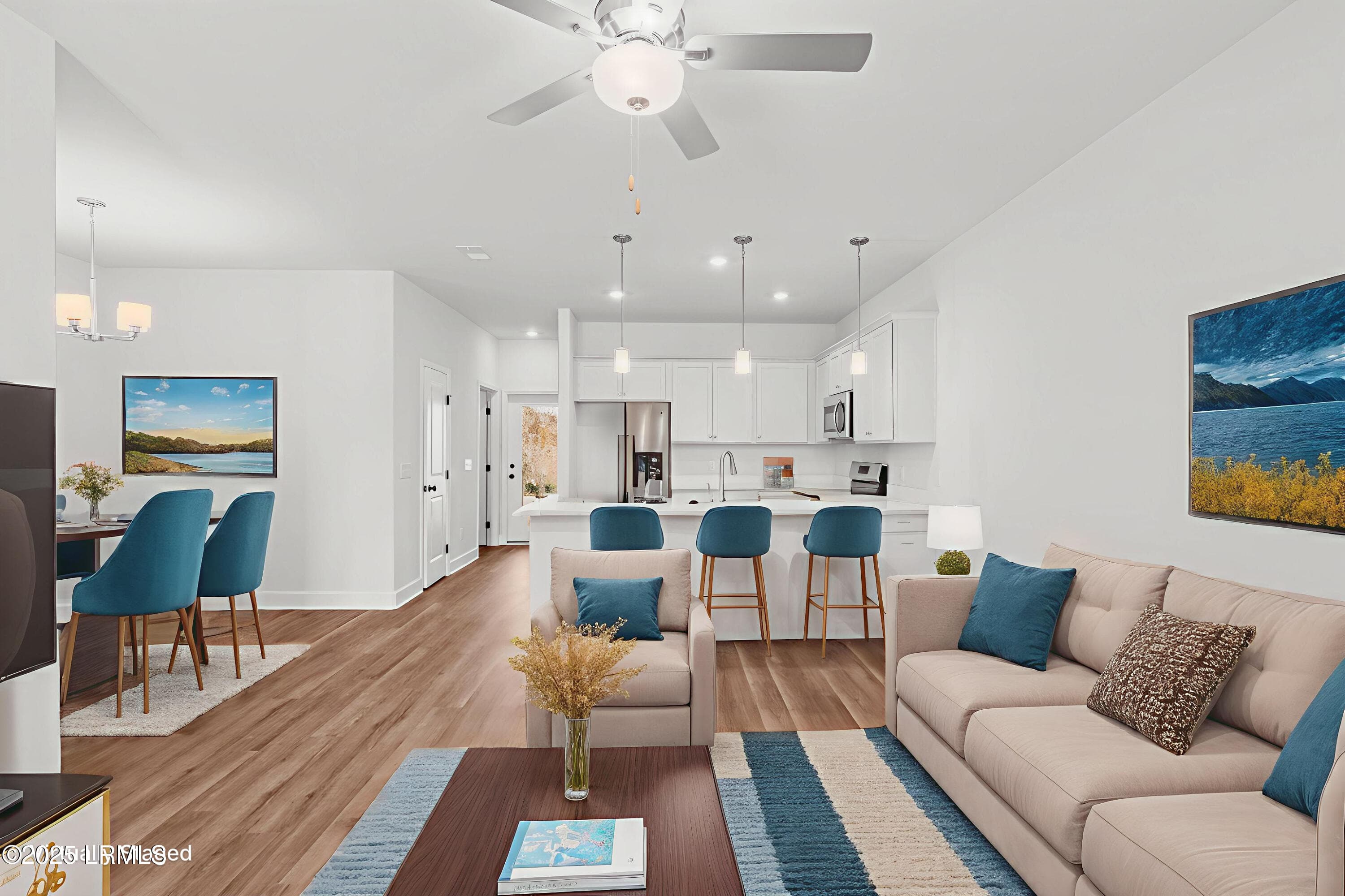 Foxchase-14-4 - Living Room - Standard - - 47 Silver Street 102, Ridgeland, SC 29936