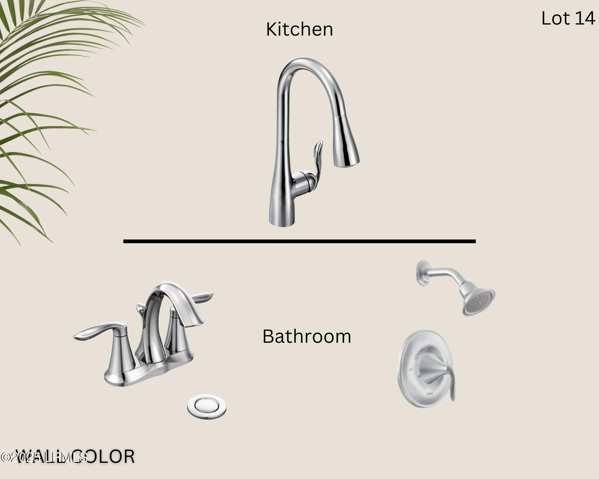 FC Color Selections Lot 14 Fixtures - 47 Silver Street 102, Ridgeland, SC 29936