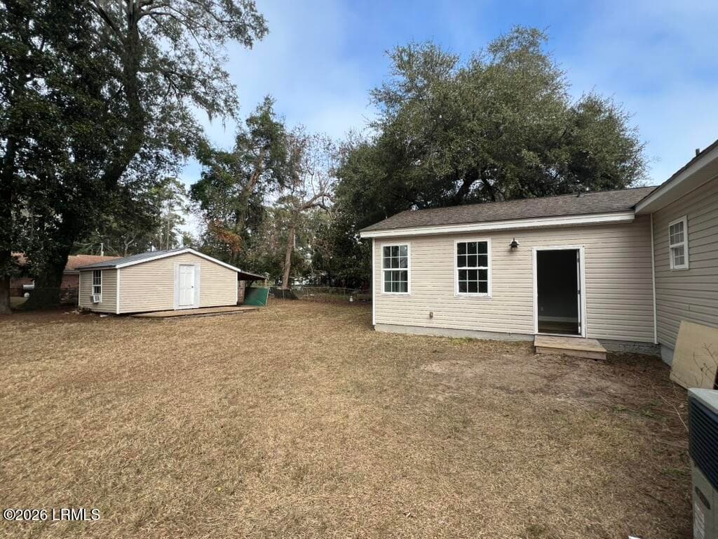 Backyard - 905 Belleview Circle W, Beaufort, SC 29902