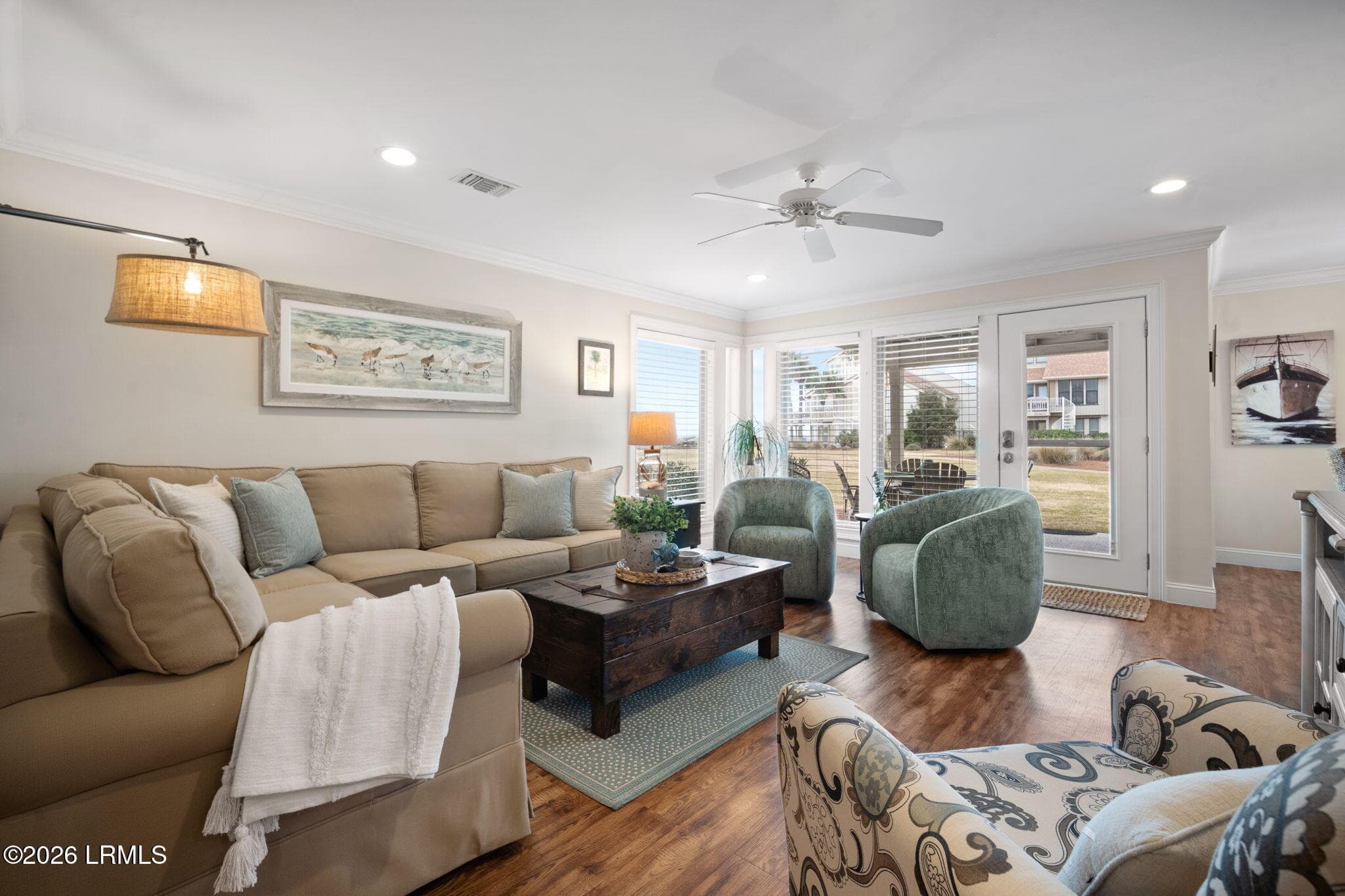 FAMILY ROOM - 129 Captain John Fripp Villa, Fripp Island, SC 29920