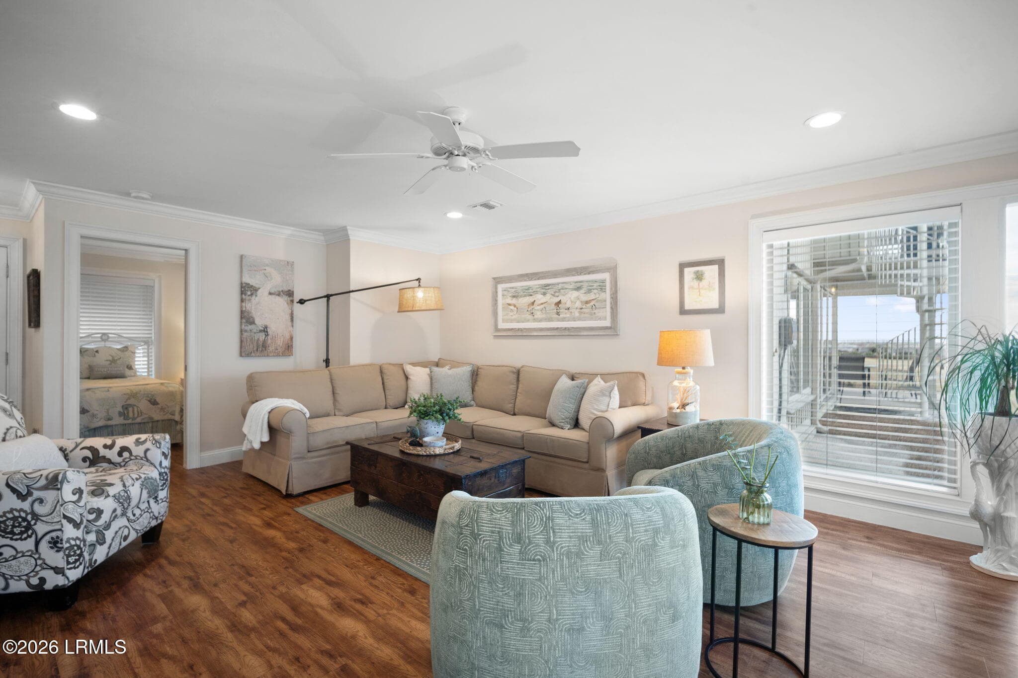 FAMILY ROOM - 129 Captain John Fripp Villa, Fripp Island, SC 29920