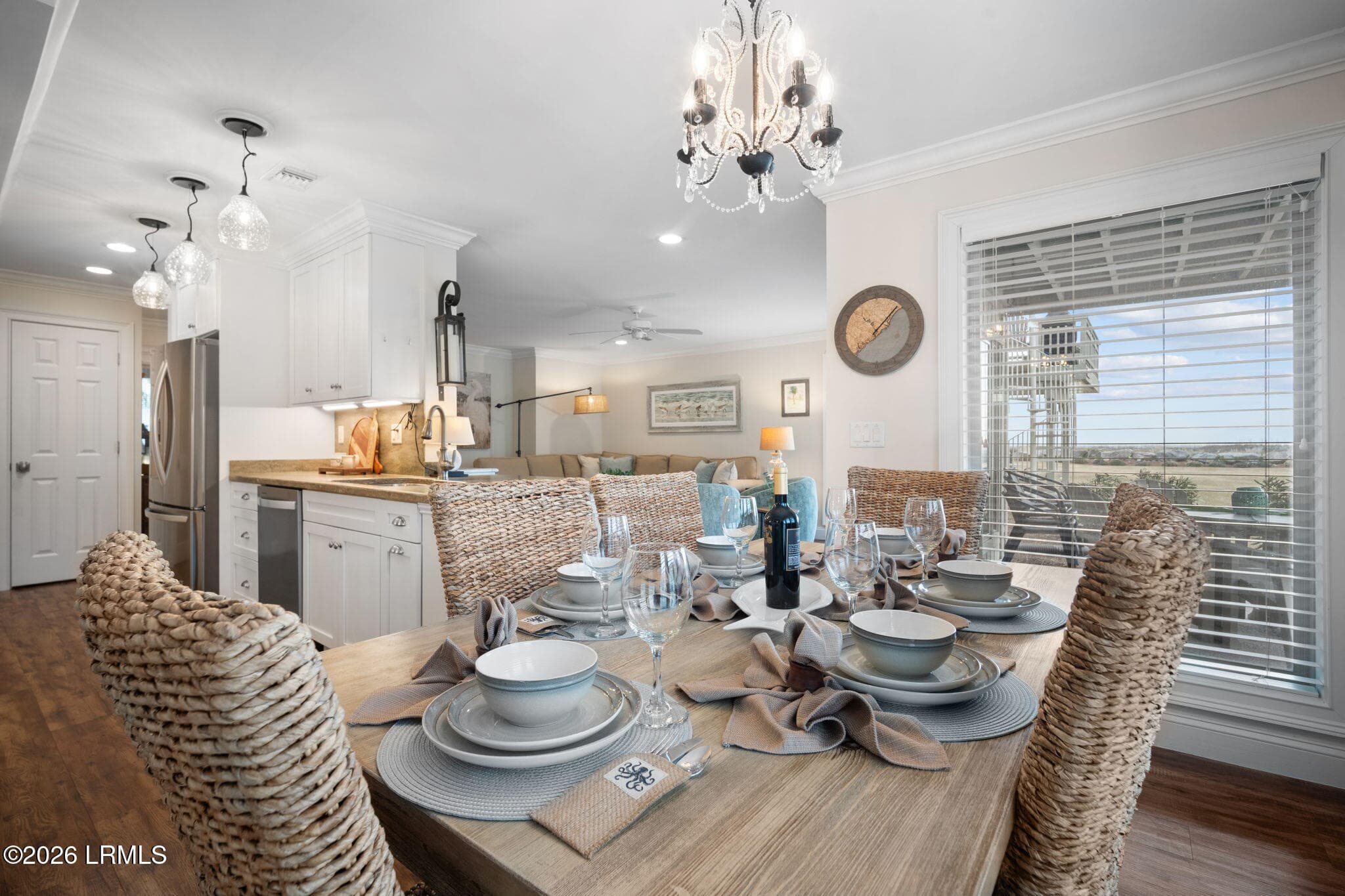 DINING/KITCHEN - 129 Captain John Fripp Villa, Fripp Island, SC 29920