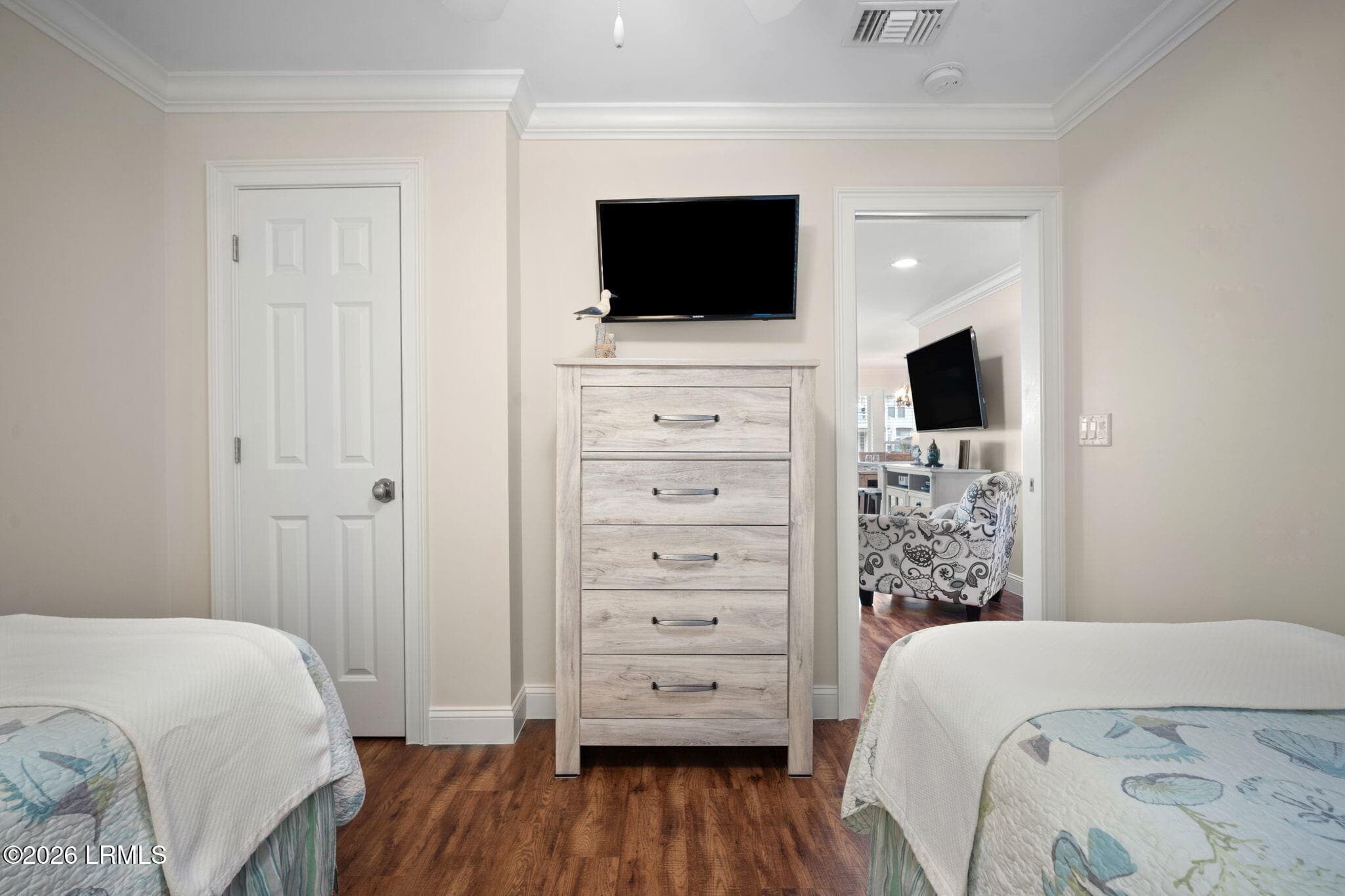 GUEST BEDROOM - 129 Captain John Fripp Villa, Fripp Island, SC 29920