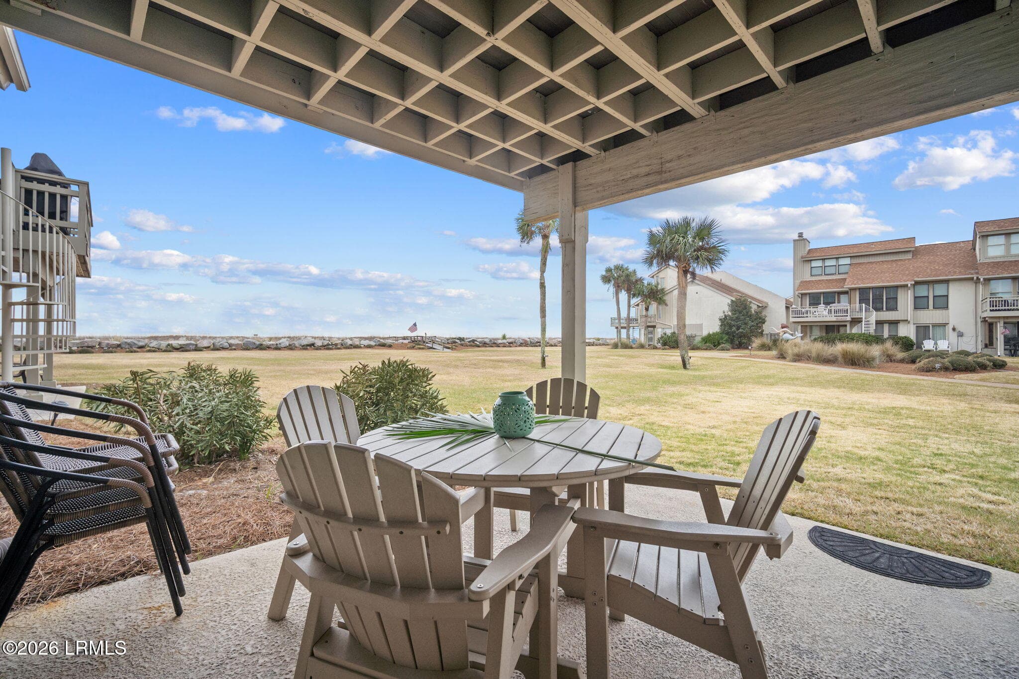 PATIO - 129 Captain John Fripp Villa, Fripp Island, SC 29920