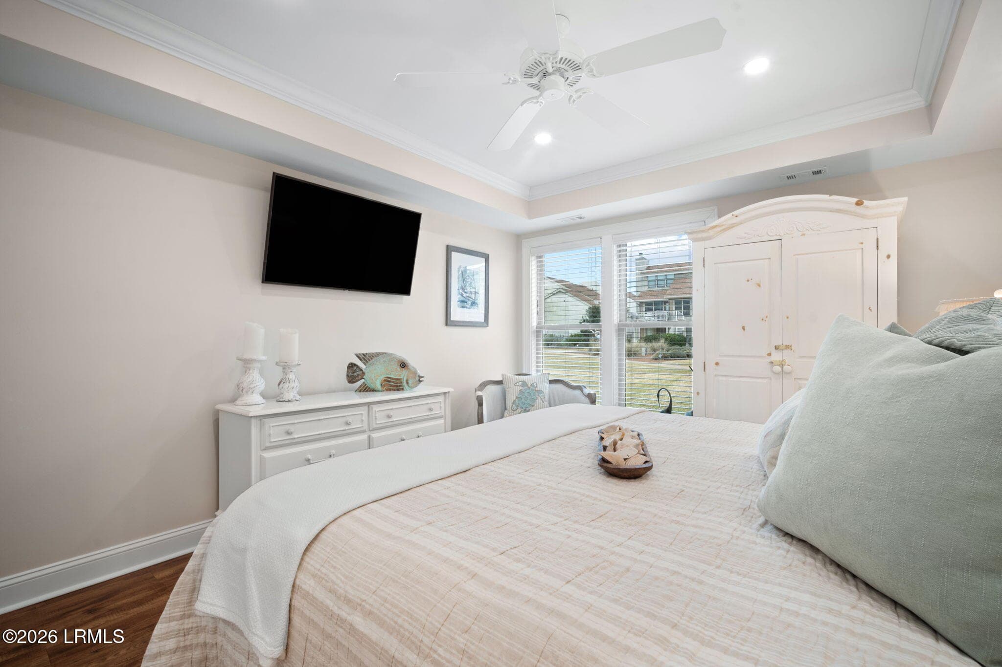 PRIMARY BEDROOM - 129 Captain John Fripp Villa, Fripp Island, SC 29920