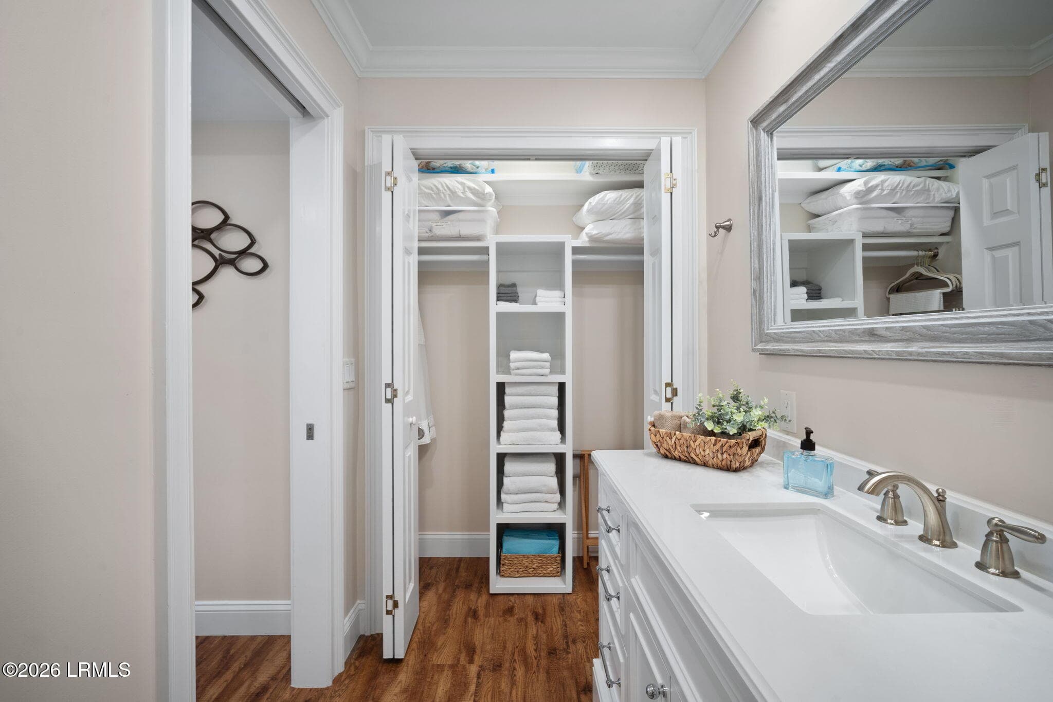 GUEST BATHROOM/CLOSET - 129 Captain John Fripp Villa, Fripp Island, SC 29920