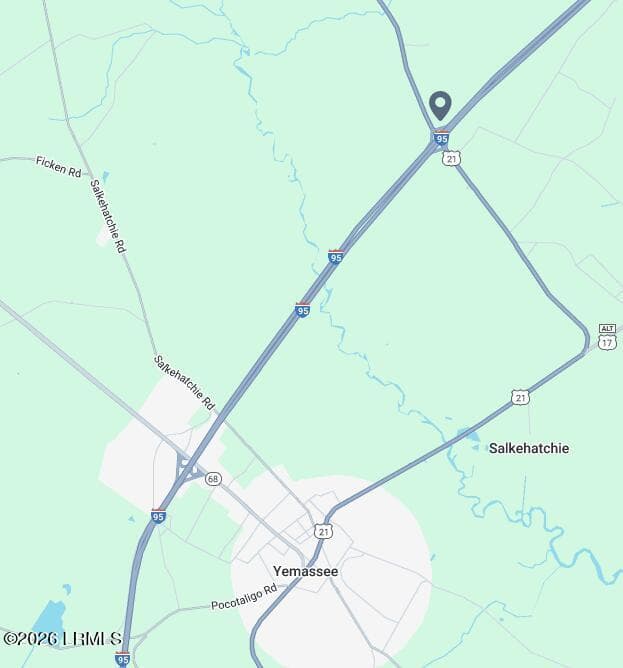 Local Map - 00 Hwy 21, Yemassee, SC 29945