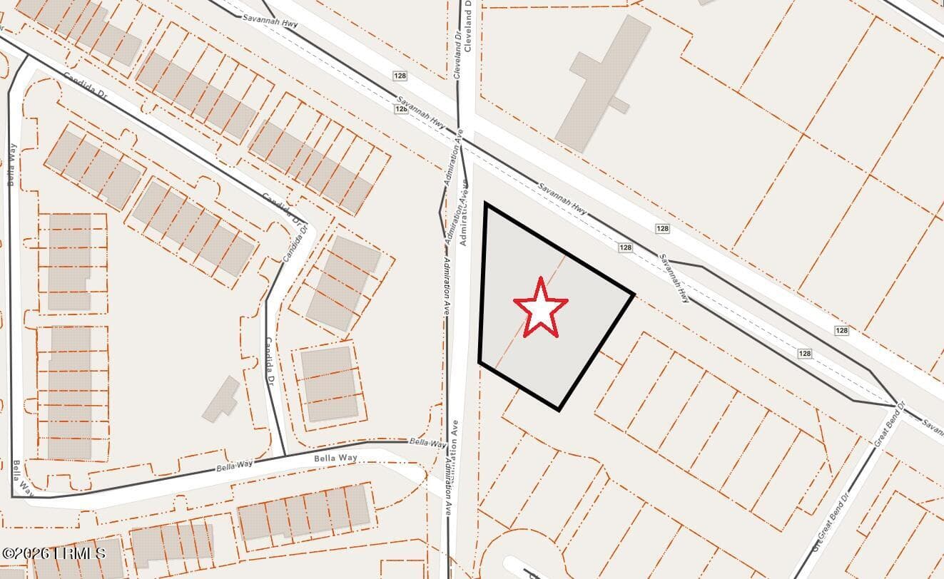 Tax Map - 145 Savannah Highway, Beaufort, SC 29906