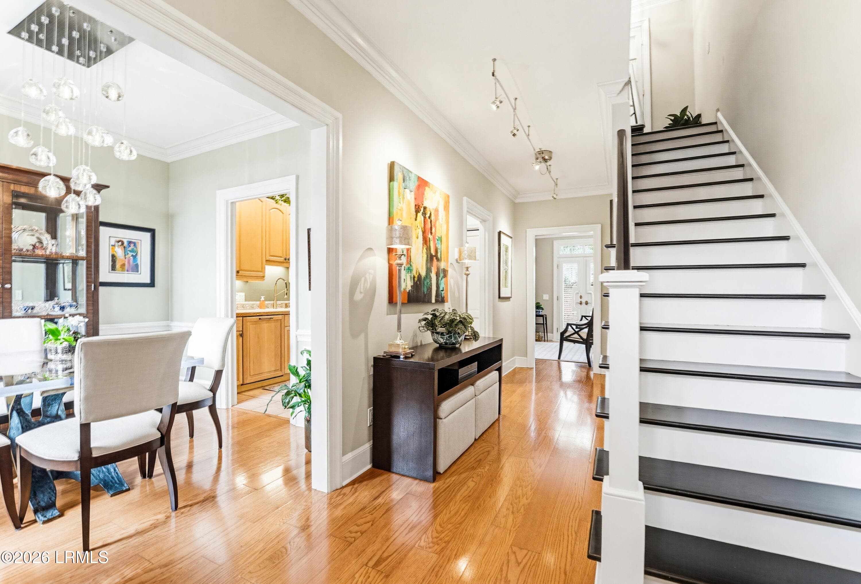 Beautiful hardwoods & painted stairs - 895 Ribaut Road 9, Beaufort, SC 29902