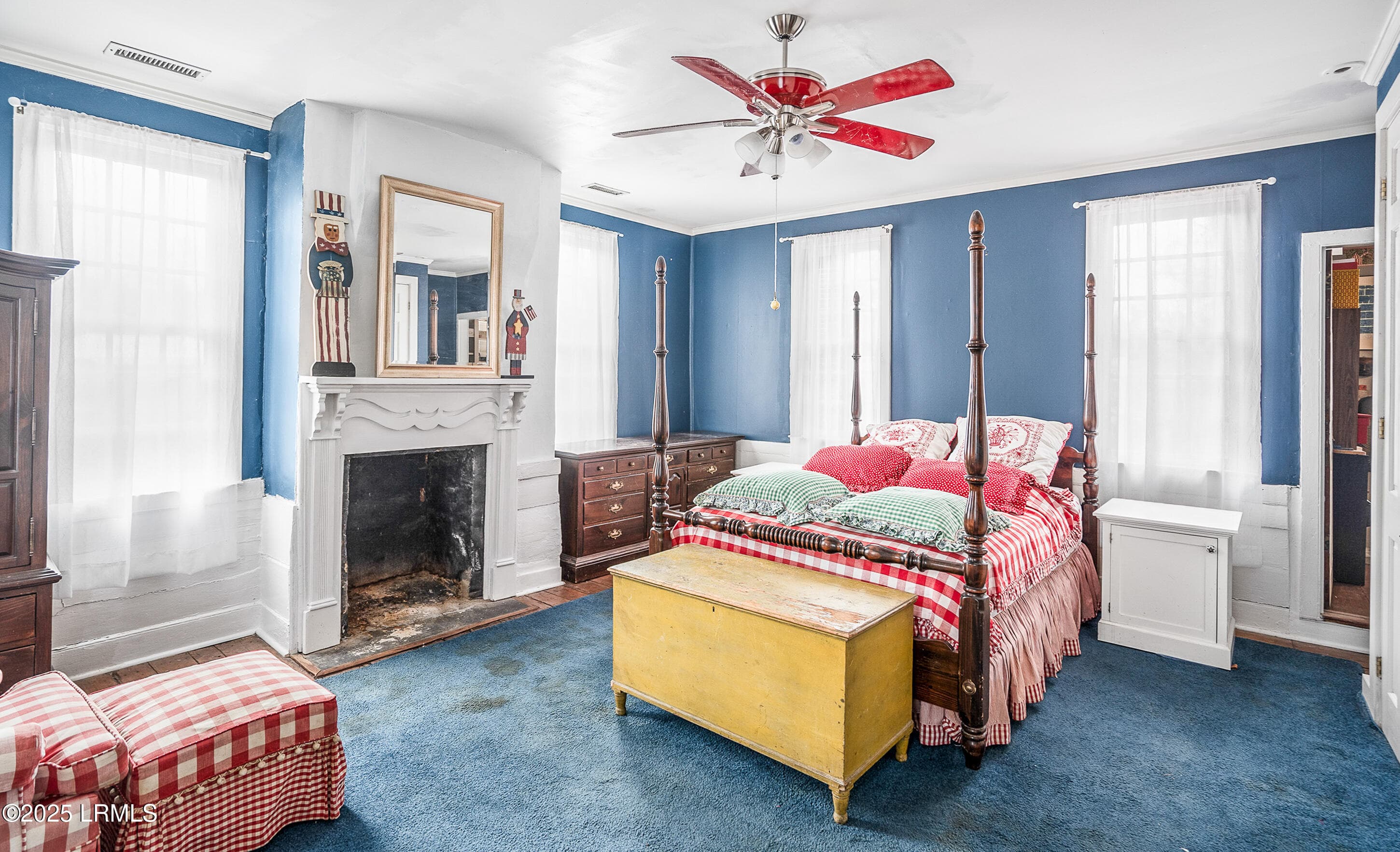 Bedroom 1 Upstairs - 414 New Street, Beaufort, SC 29902