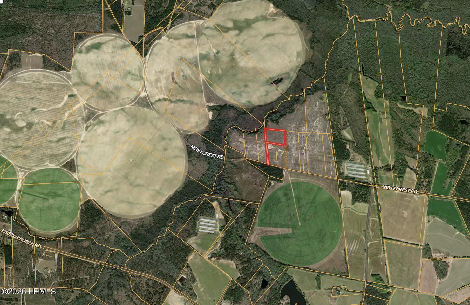 7 ac map - Tbd New Forrest Road, Barnwell, SC 29812