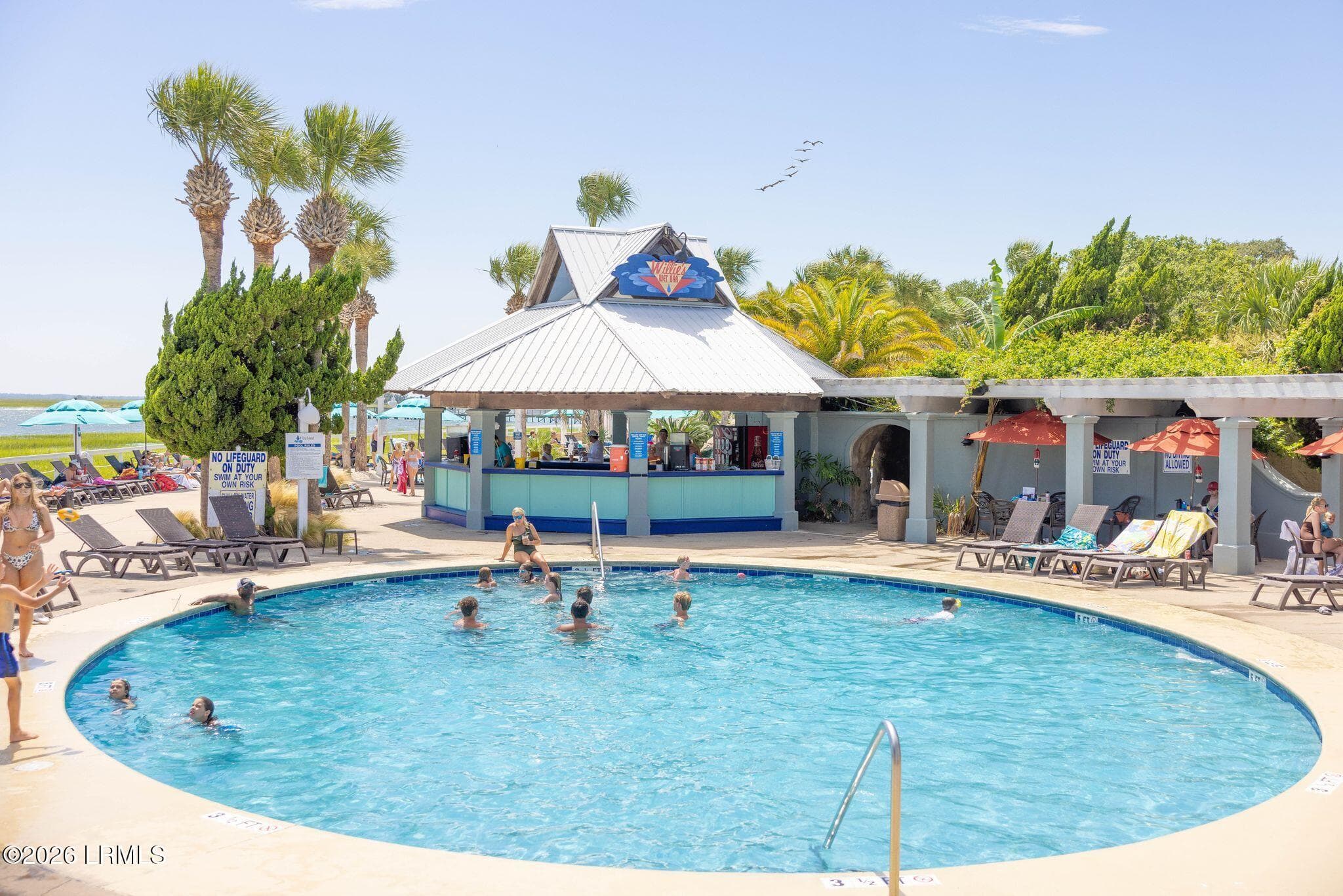 WET WILLIE'S BAR/CABANAN CLUB - 129 Captain John Fripp Villa, Fripp Island, SC 29920