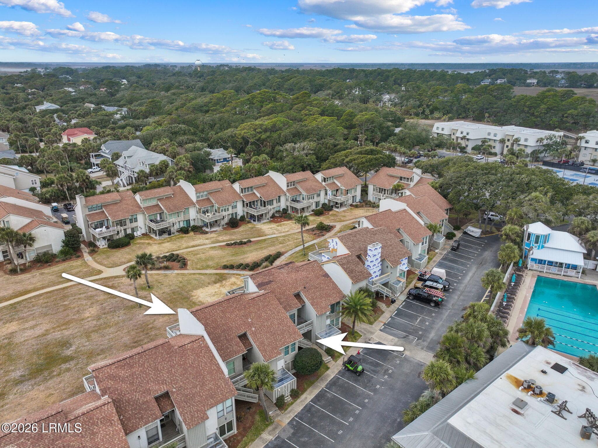 AERIAL VIEW #5 - 129 Captain John Fripp Villa, Fripp Island, SC 29920