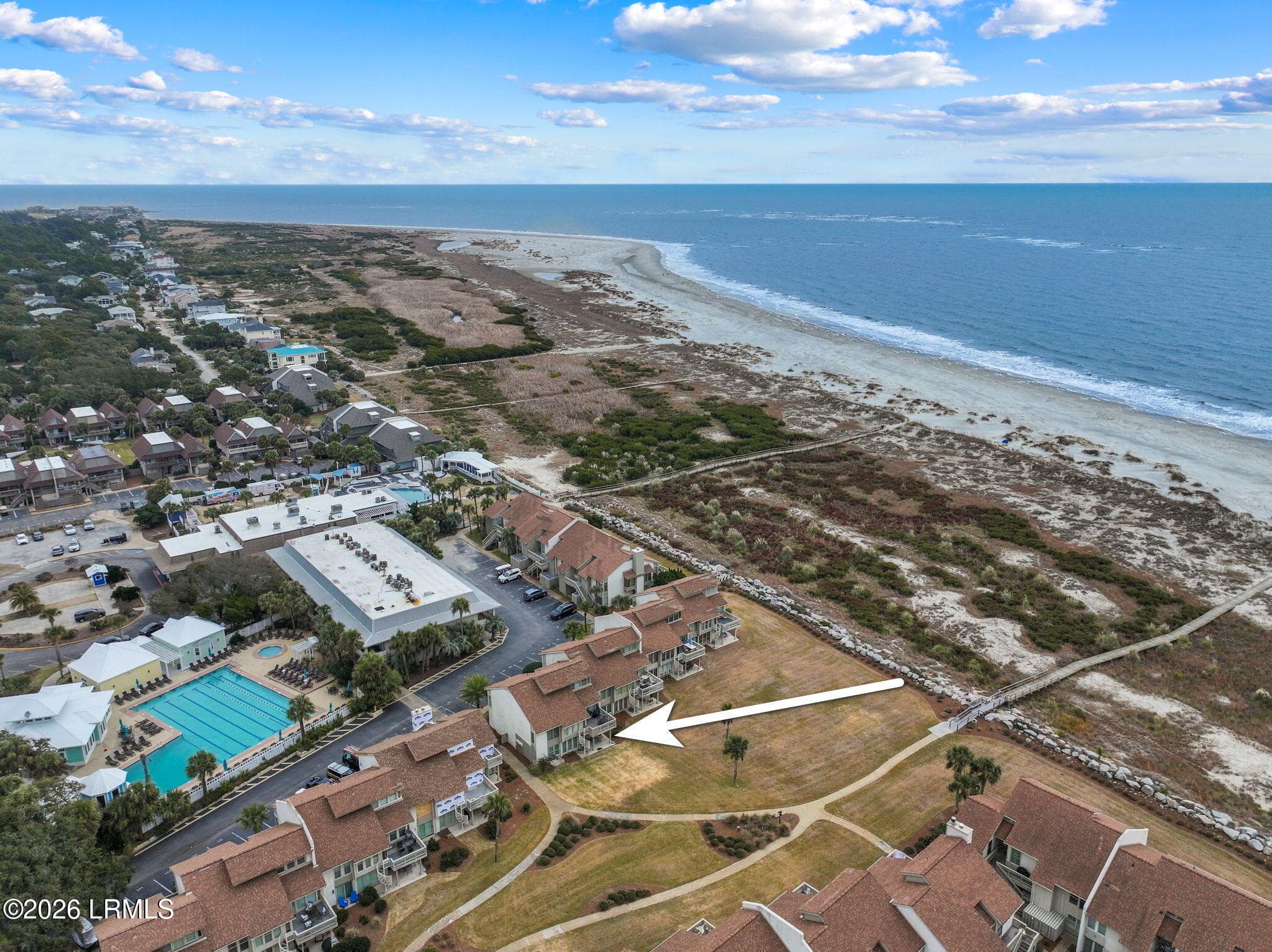 AERIAL VIEW #8 - 129 Captain John Fripp Villa, Fripp Island, SC 29920