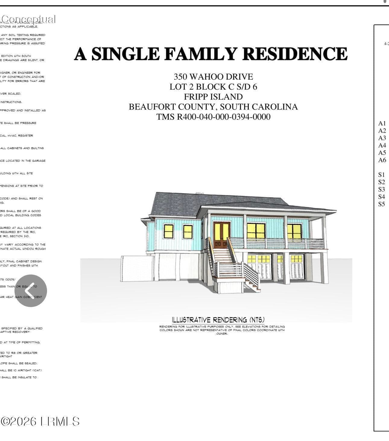 350 Wahoo Single Fam - 350 Wahoo Drive, Fripp Island, SC 29920