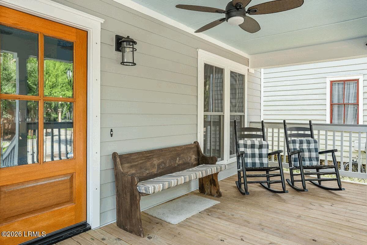 811 Bladen Front Porch - 811 Bladen Street, Beaufort, SC 29902