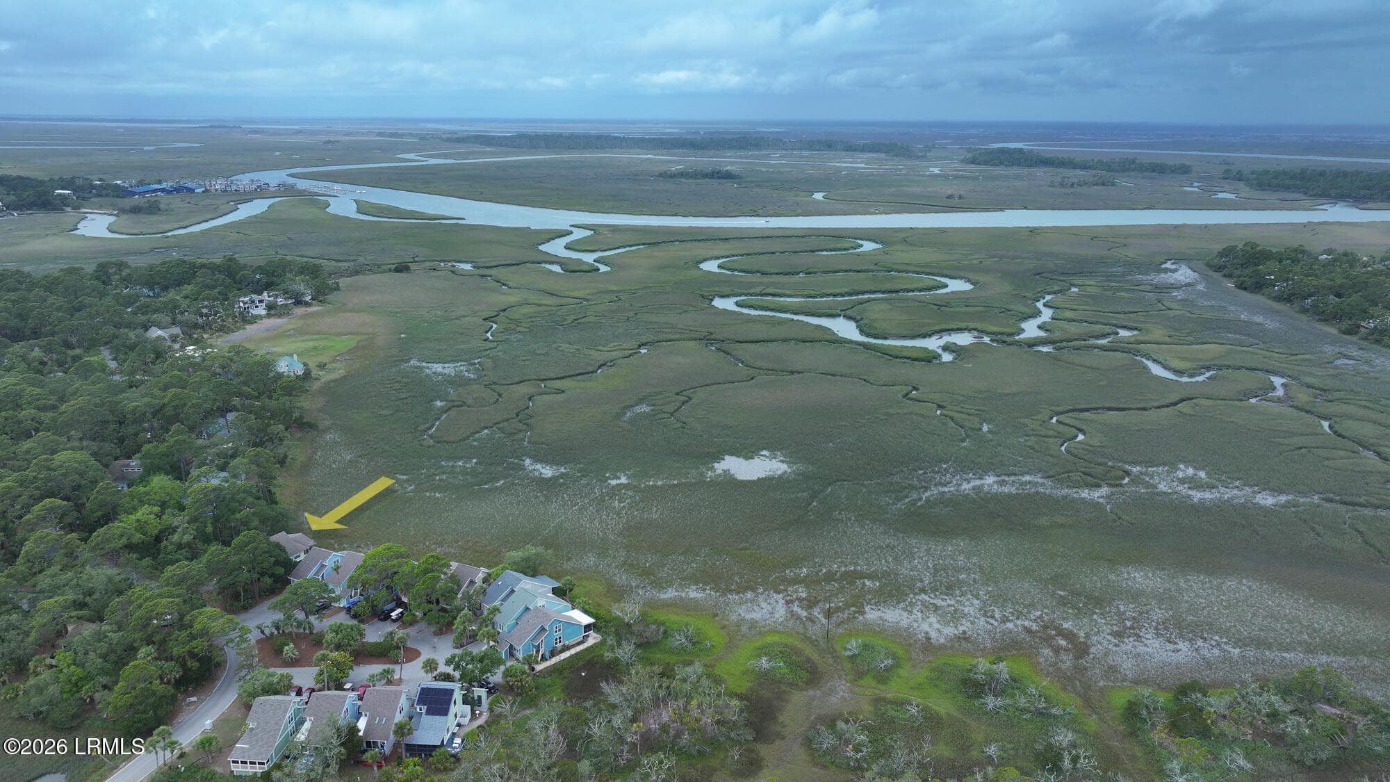 Marsh Dunes Aerial - 831 Marsh Dunes Road, Fripp Island, SC 29920