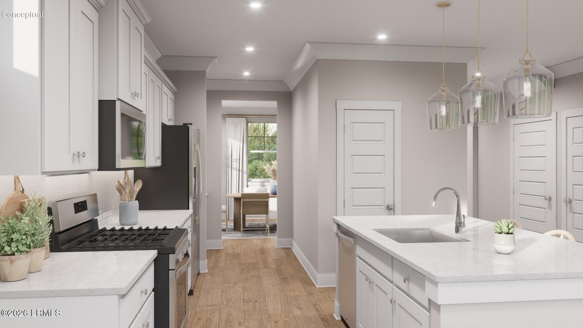 BARLOW PLAN D-INT-KITCHEN 3 - 113 Castle Hill Drive, Yemassee, SC 29945
