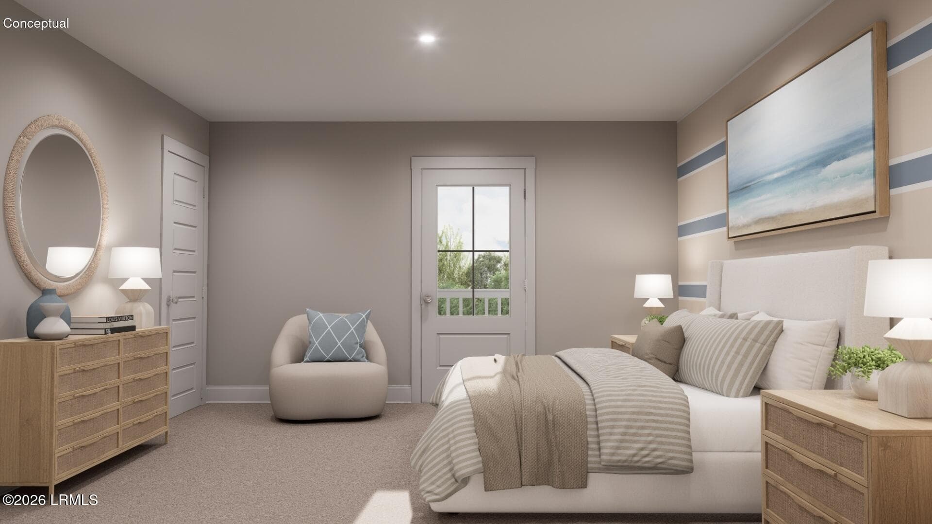 BARLOW PLAN D-INT-BEDROOM 4-2 - 113 Castle Hill Drive, Yemassee, SC 29945