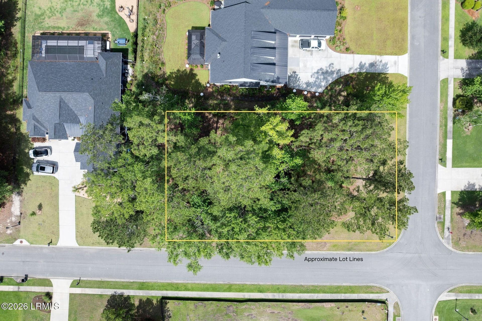 Approximate Lot Lines - 31 Full Sweep W, Hardeeville, SC 29927