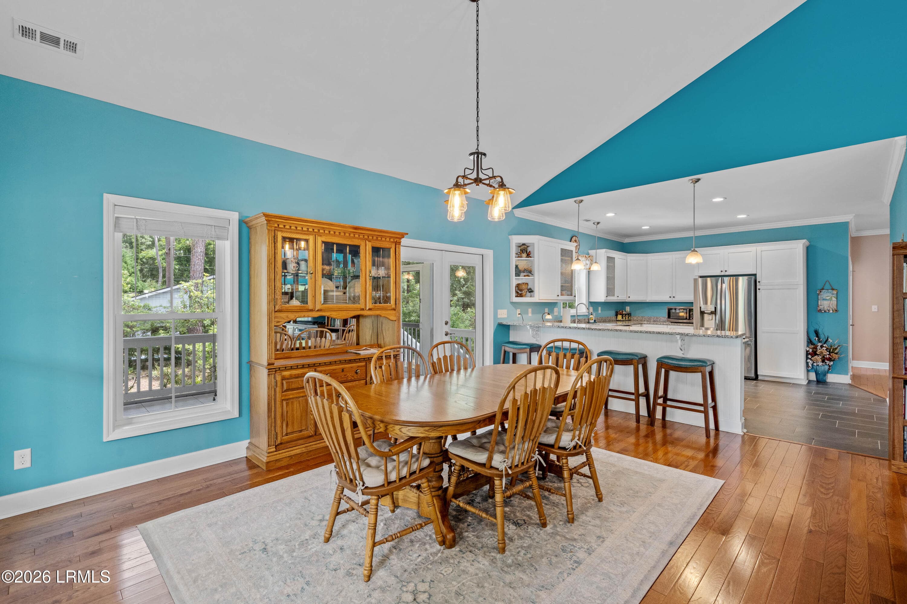 A spacious dining area - 66 Dulamo Bluff, St. Helena Island, SC 29920
