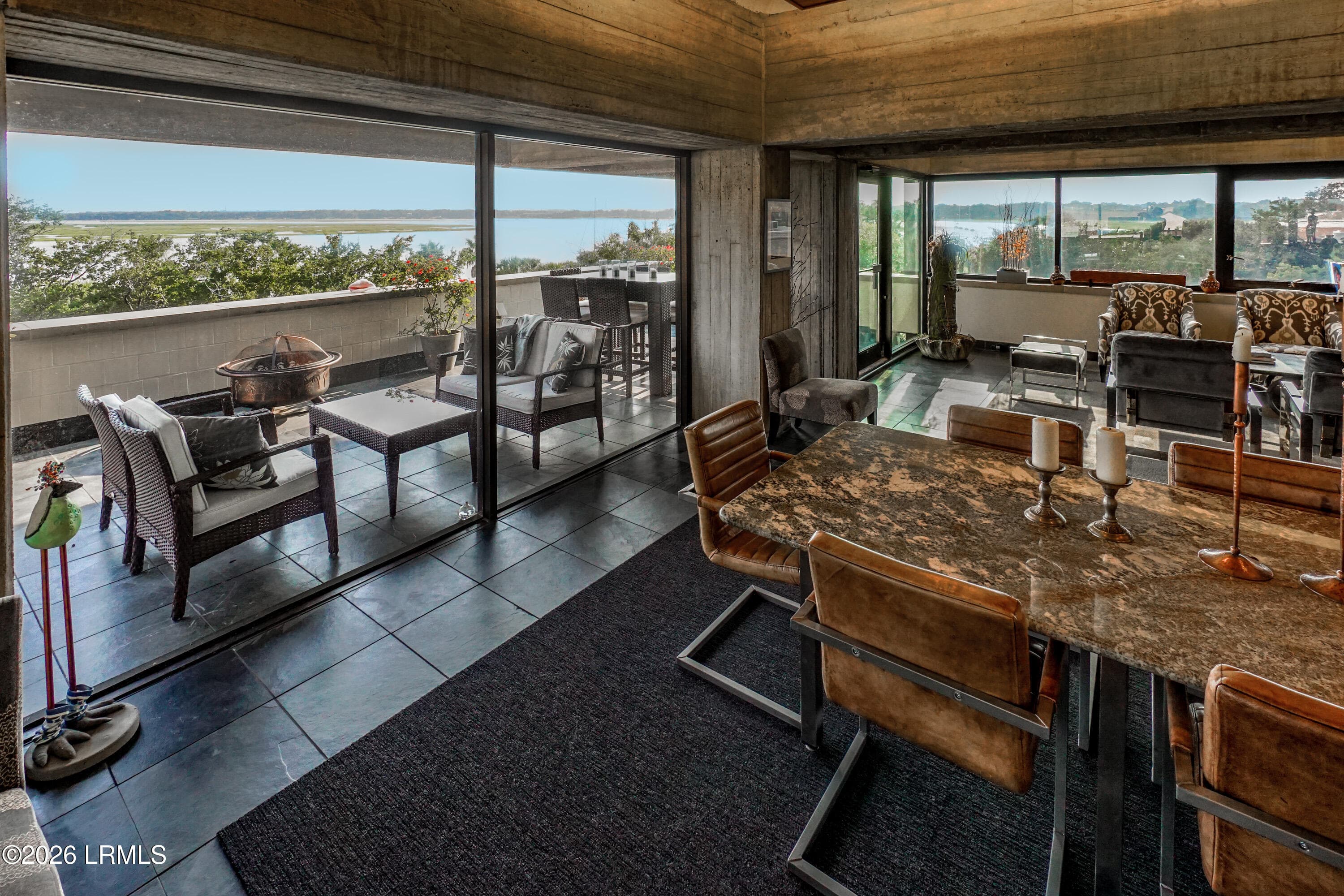 Water views from living area - 916 Bay Street, Beaufort, SC 29902