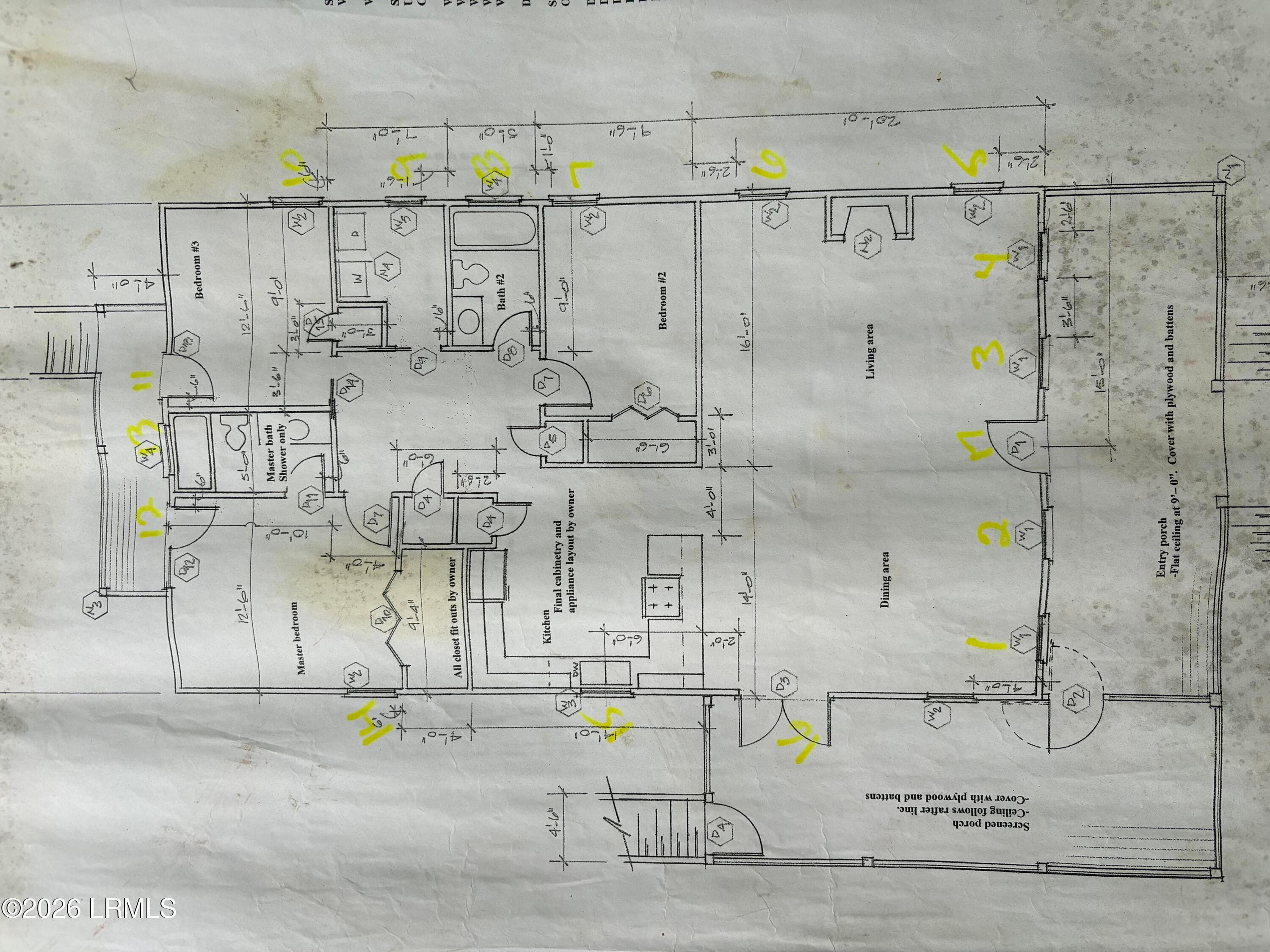 66 Dulamo Floor Plan - 66 Dulamo Bluff, St. Helena Island, SC 29920