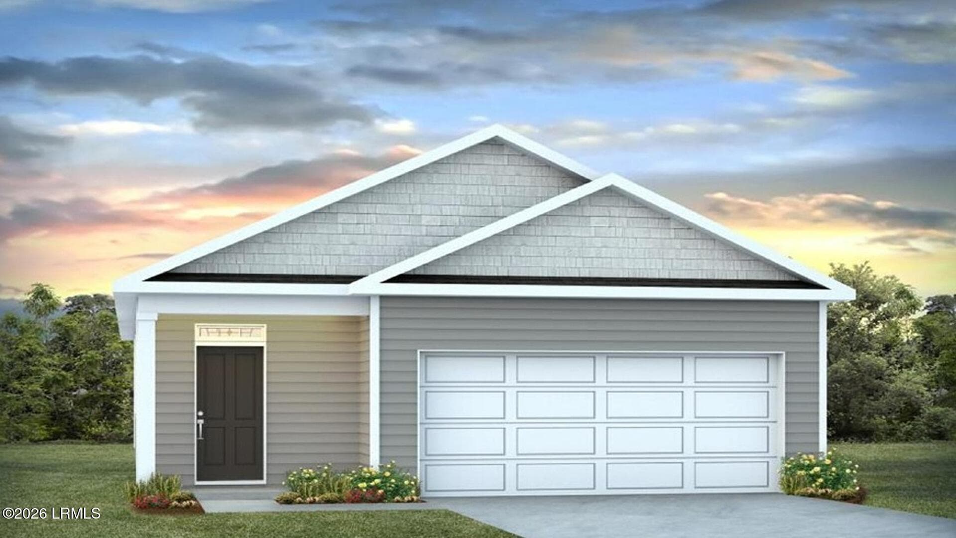 Downing B 3D Rendering - 864 Sanctum Street, Ridgeland, SC 29936