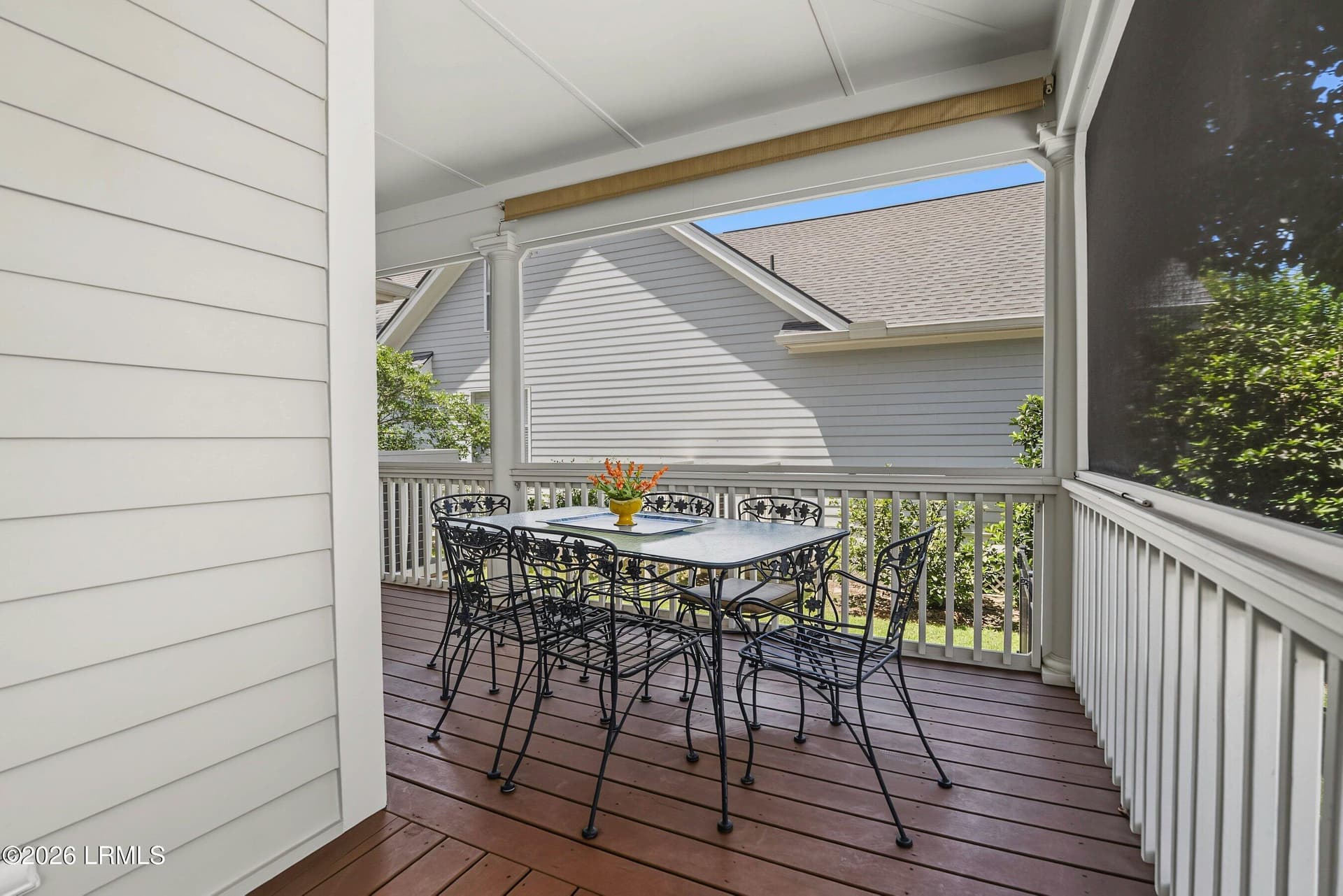 Rear Screened Wrap porch - 14 W National Boulevard, Beaufort, SC 29907