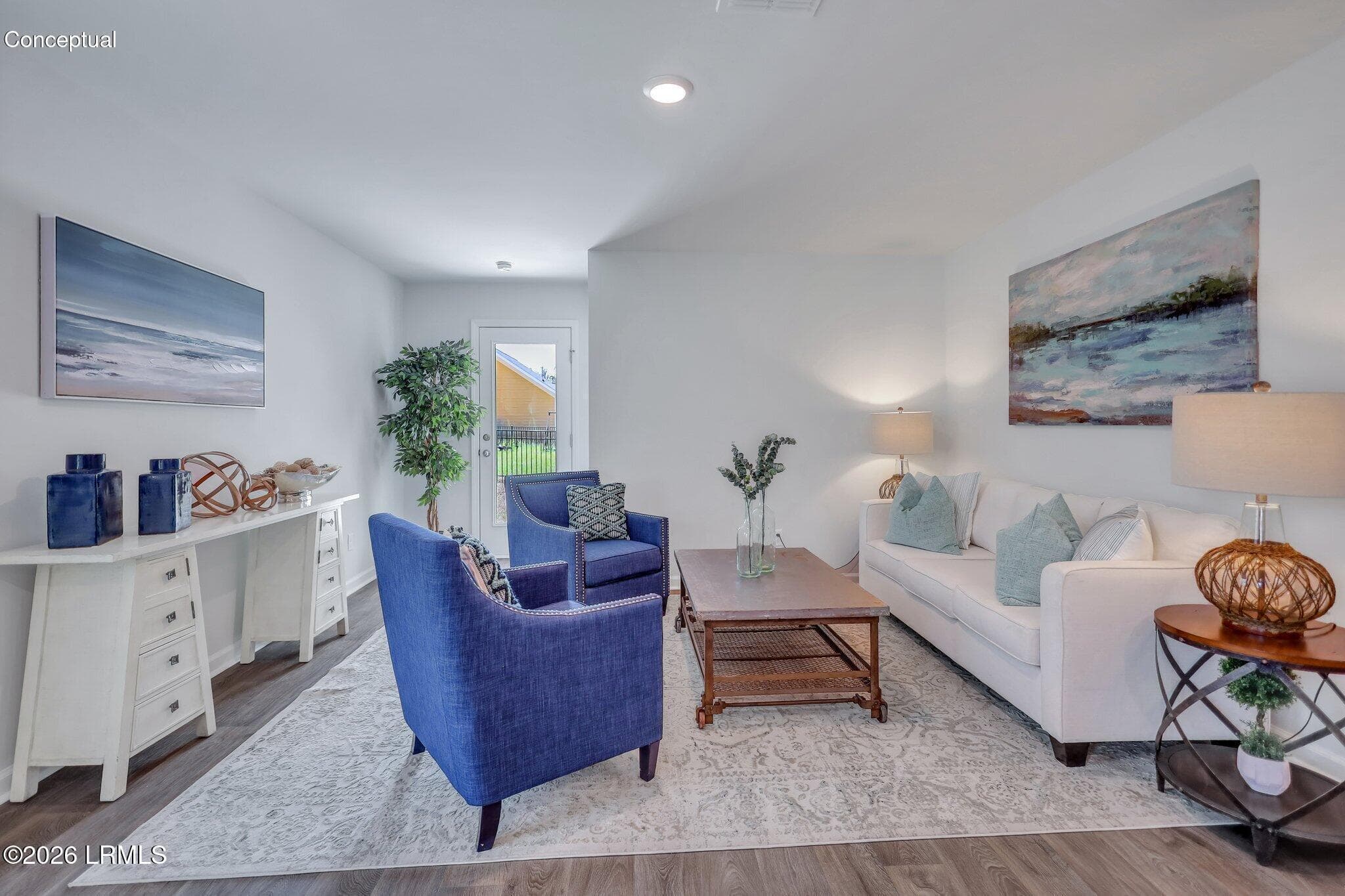 11 Living Room to Back Door - 736 Sanctum Street, Ridgeland, SC 29936