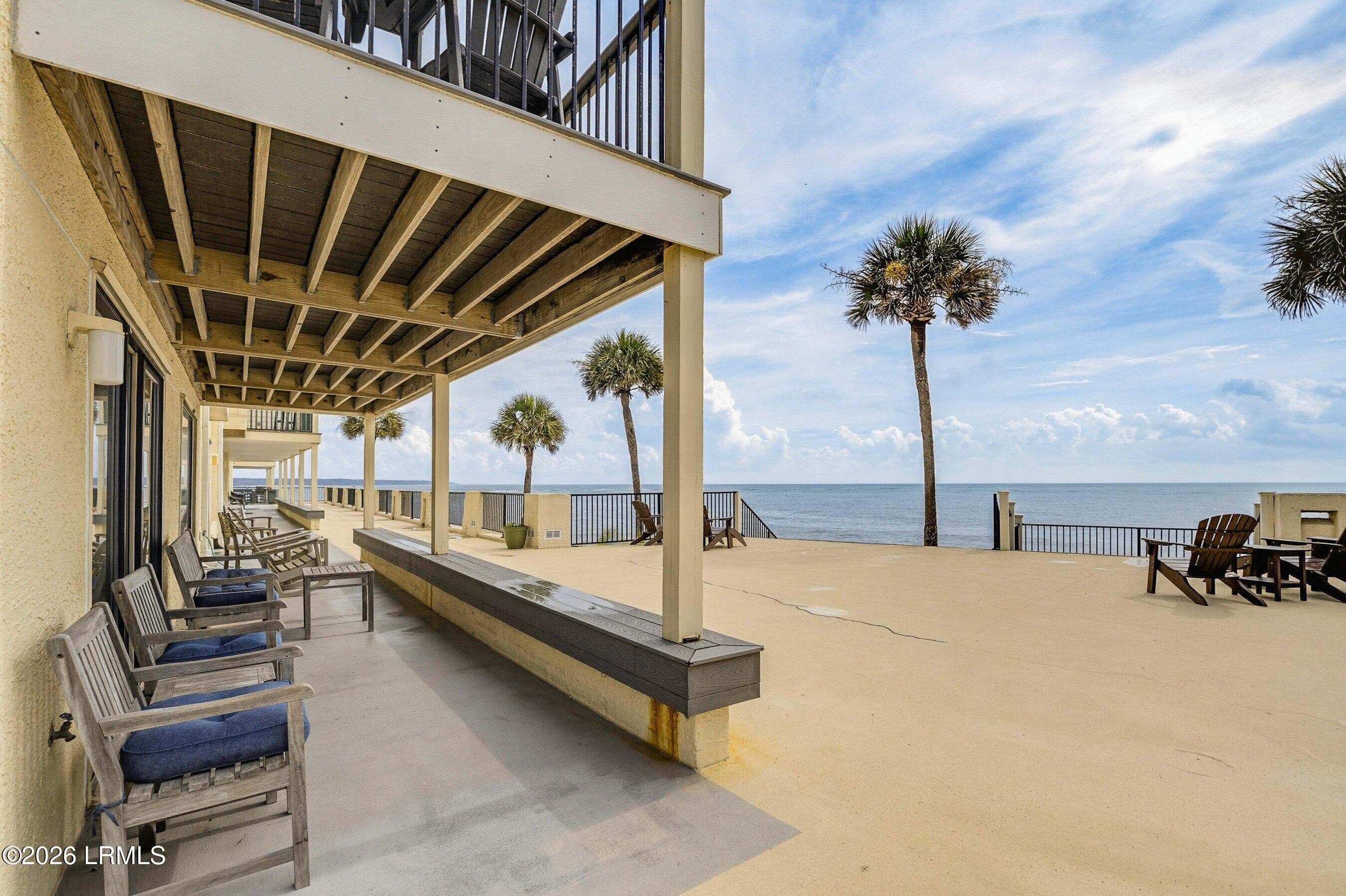 Oceanfront Deck - 622 New Haven Court, Fripp Island, SC 29920, Fripp Island