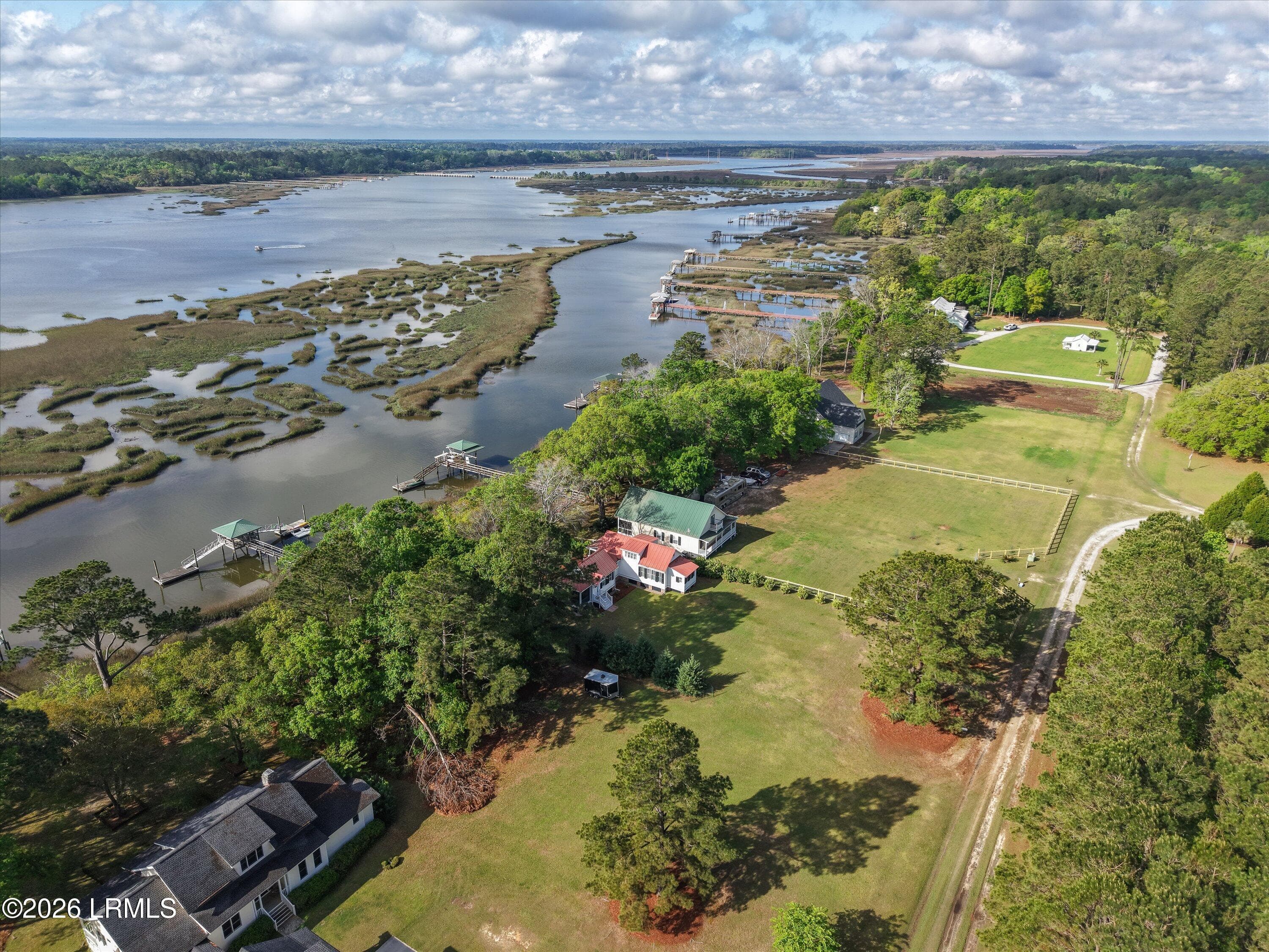 42-Aerial - 206 Marsh Pointe Drive, Sheldon, SC 29941
