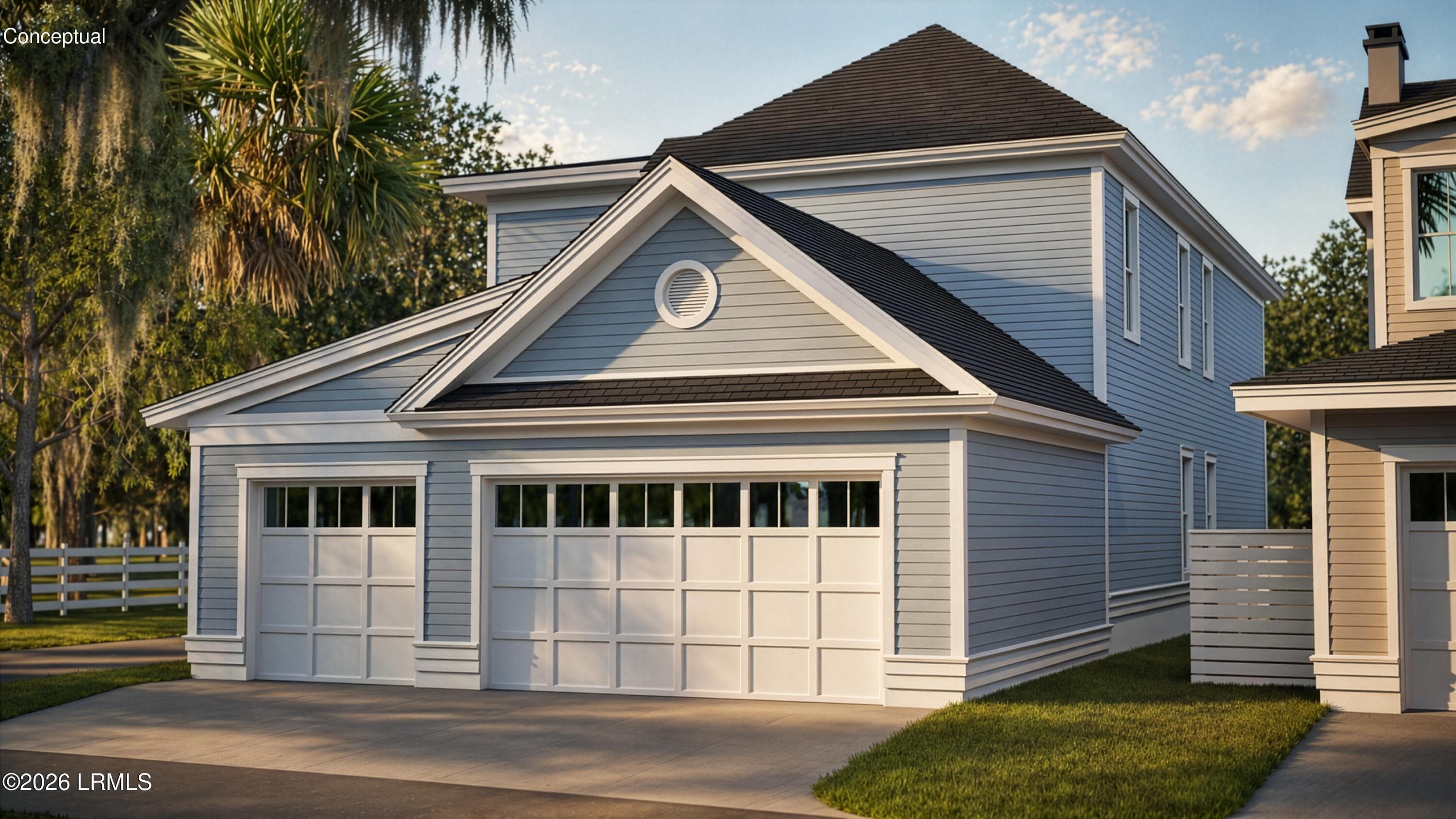 Exterior garage - 229 Coosaw Point Boulevard, Lady's Island, SC 29907