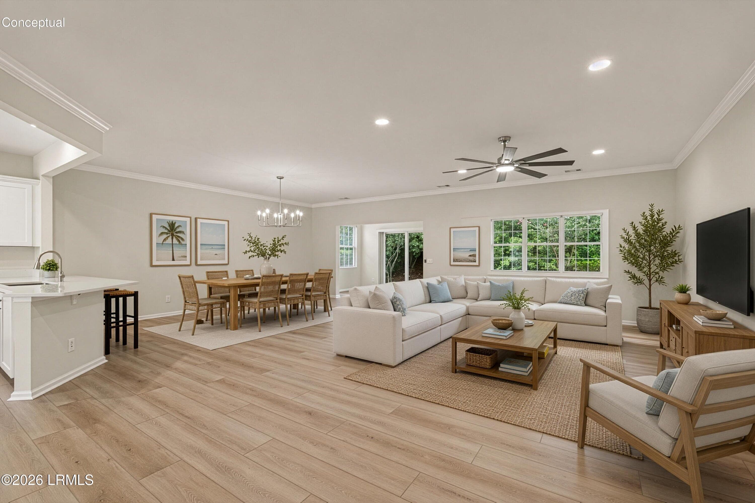 Karen Storzieri - photo 9 dr lr virtuall - 7 Clairborne Court, Bluffton, SC 29909