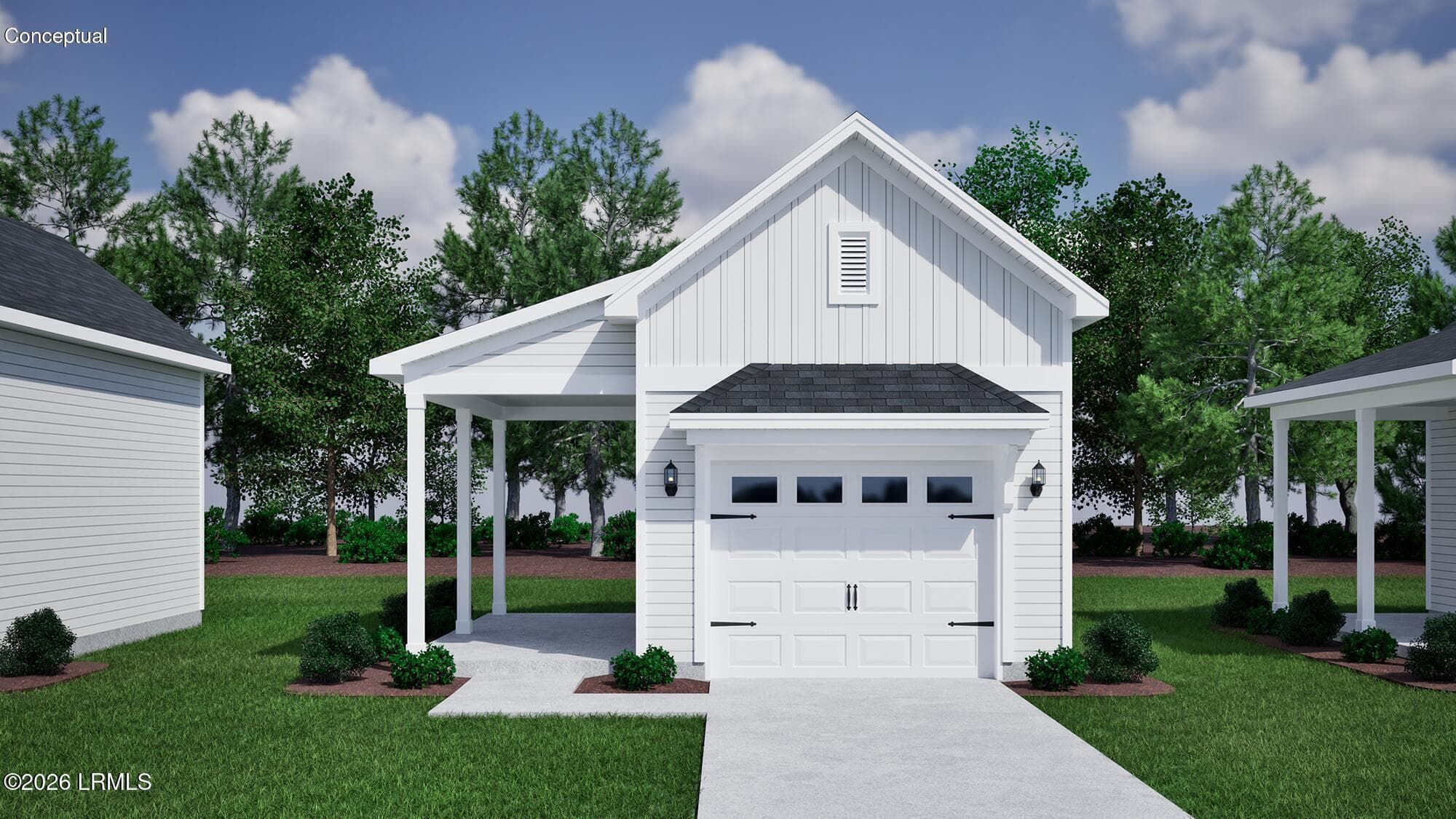 Detached One Car Garage - 9 Rearden Way, Beaufort, SC 29906
