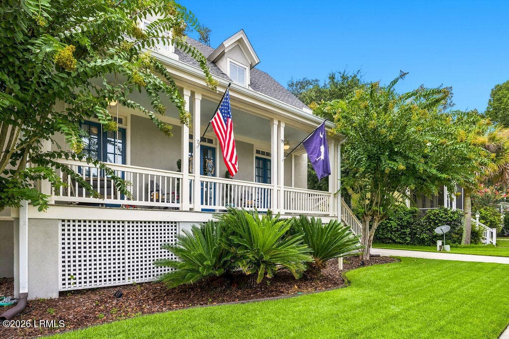 Front porch - 79 Bostick Circle, Beaufort, SC 29902