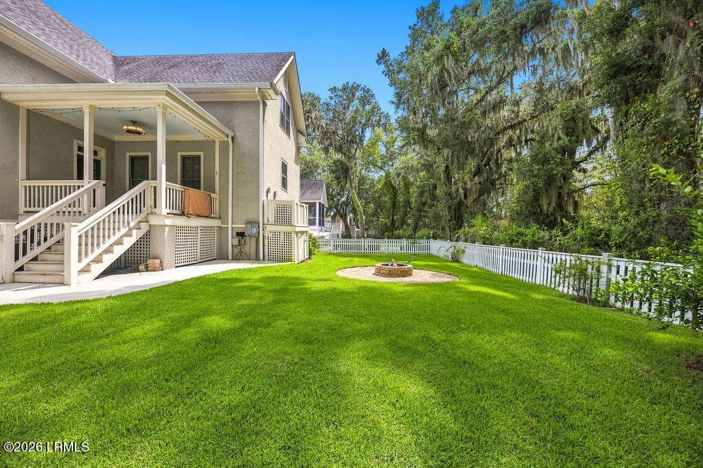 Backyard - 79 Bostick Circle, Beaufort, SC 29902
